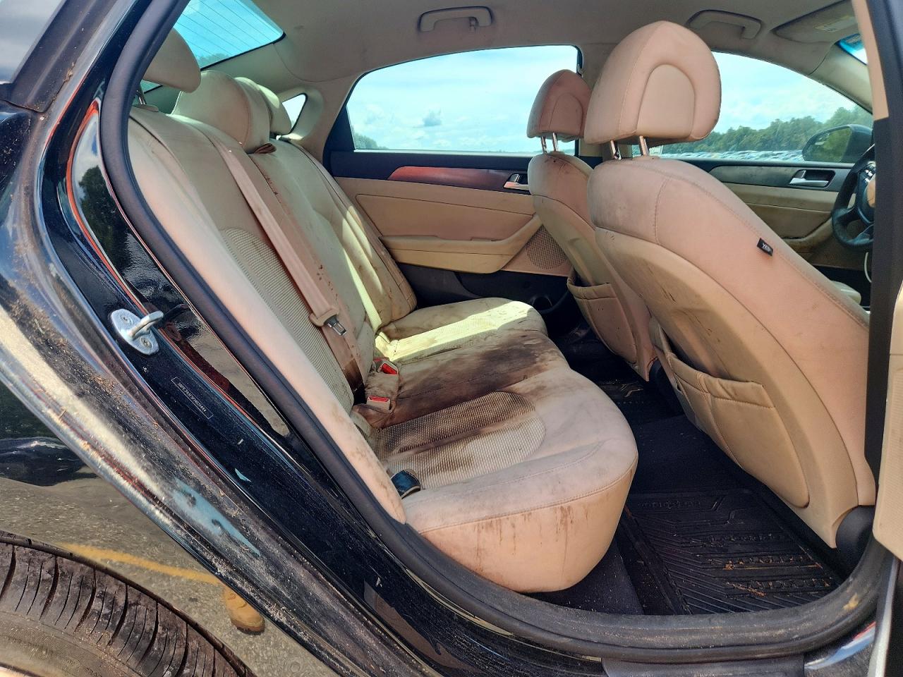2015 Hyundai Sonata Sport Черный vin: 5NPE34AF9FH031444