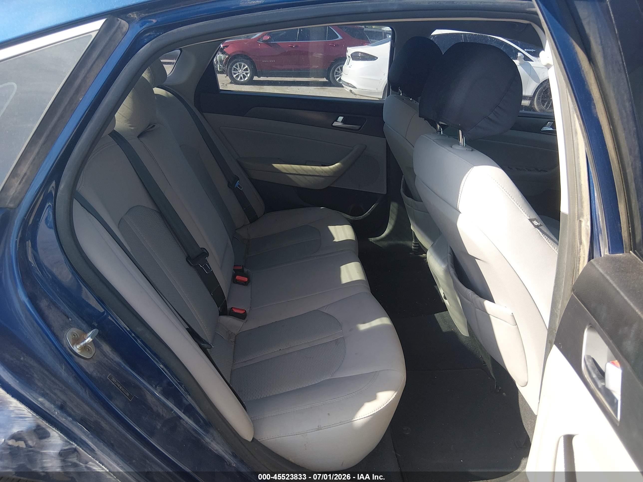 2015 Hyundai Sonata Sport Blue vin: 5NPE34AF9FH033386