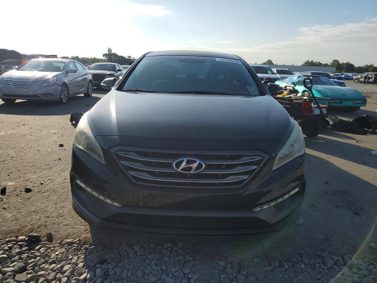 2015 Hyundai Sonata Sport Black vin: 5NPE34AF9FH034571