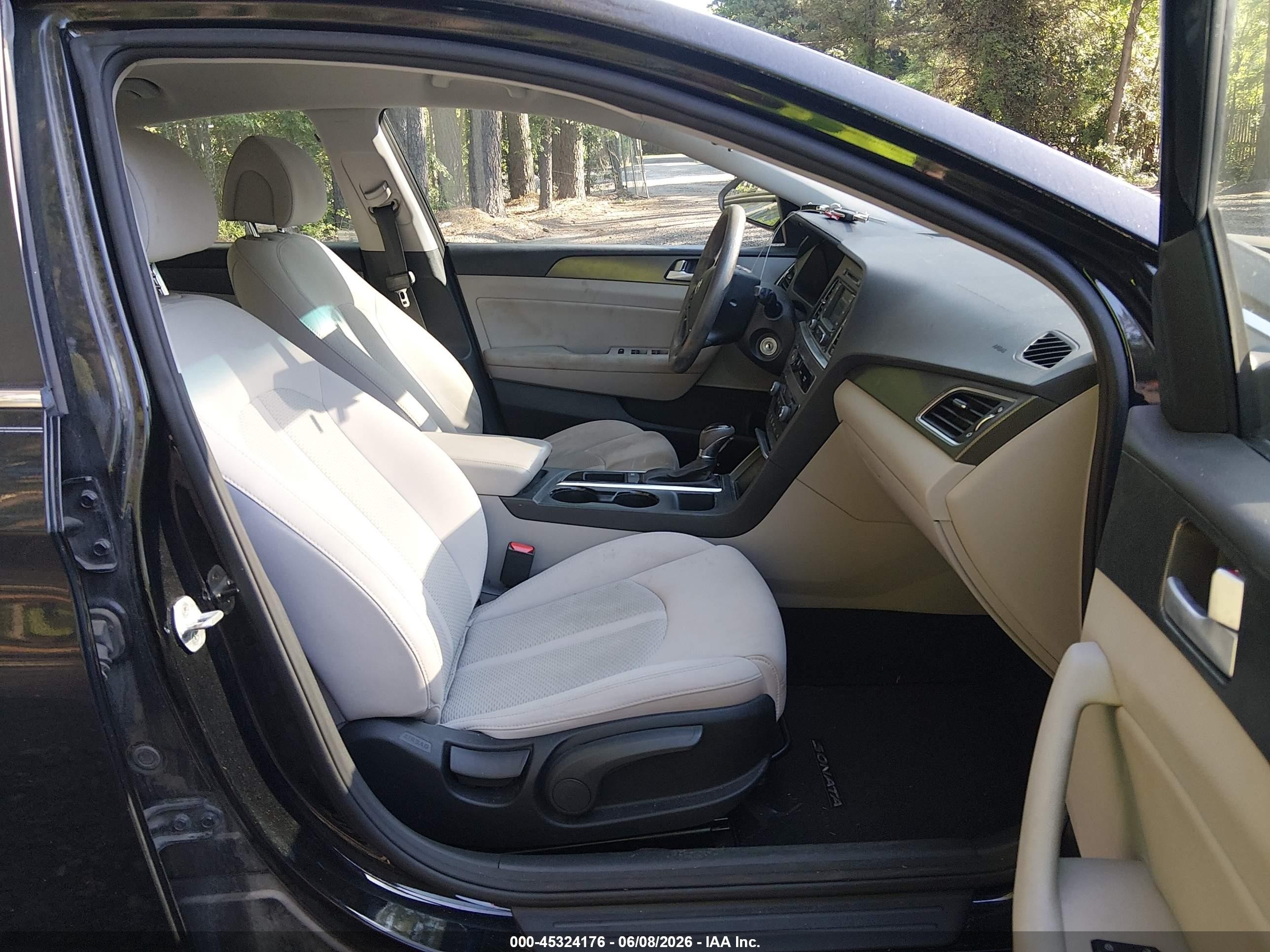 2015 Hyundai Sonata Sport Черный vin: 5NPE34AF9FH040970