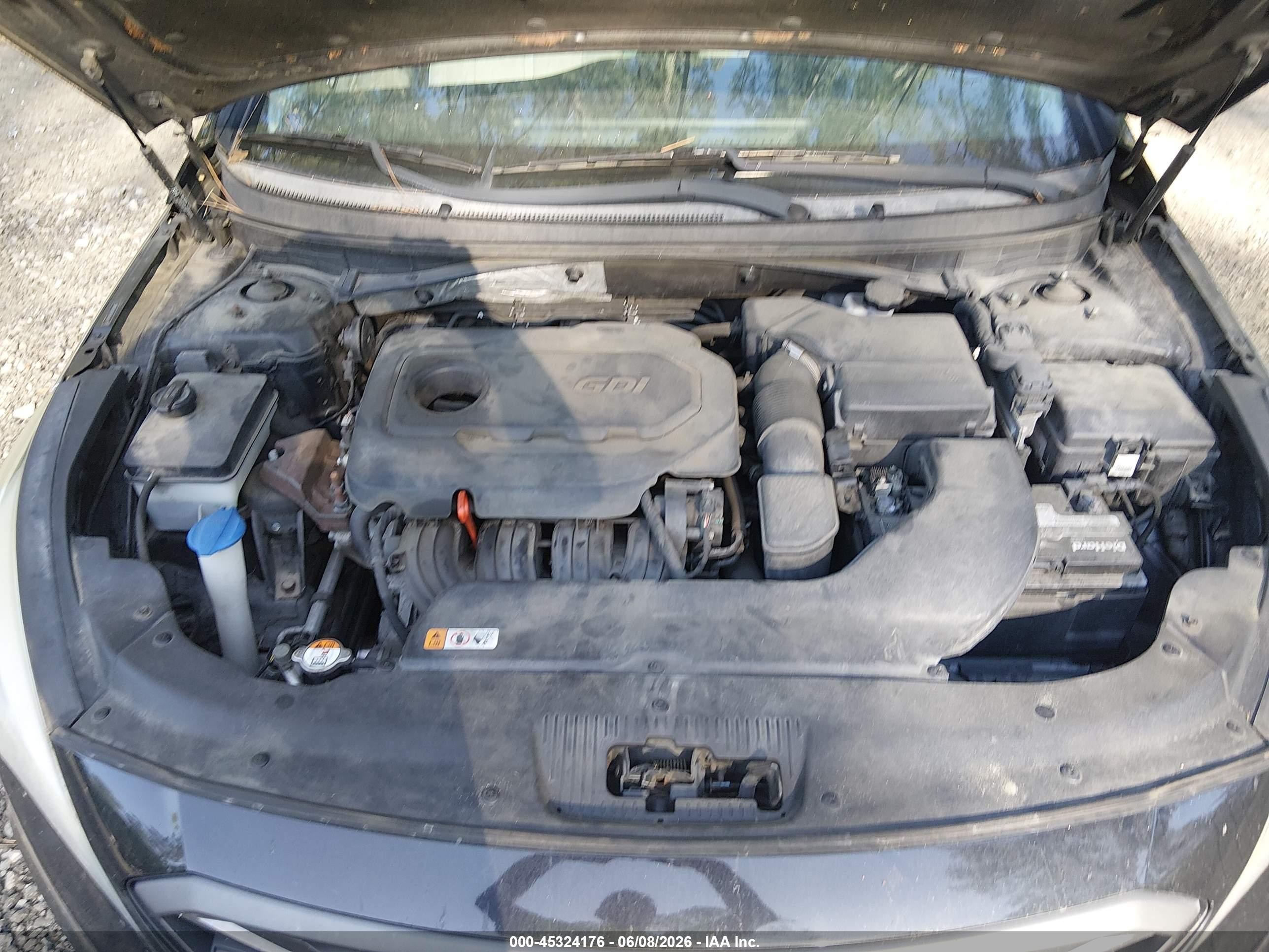2015 Hyundai Sonata Sport Черный vin: 5NPE34AF9FH040970