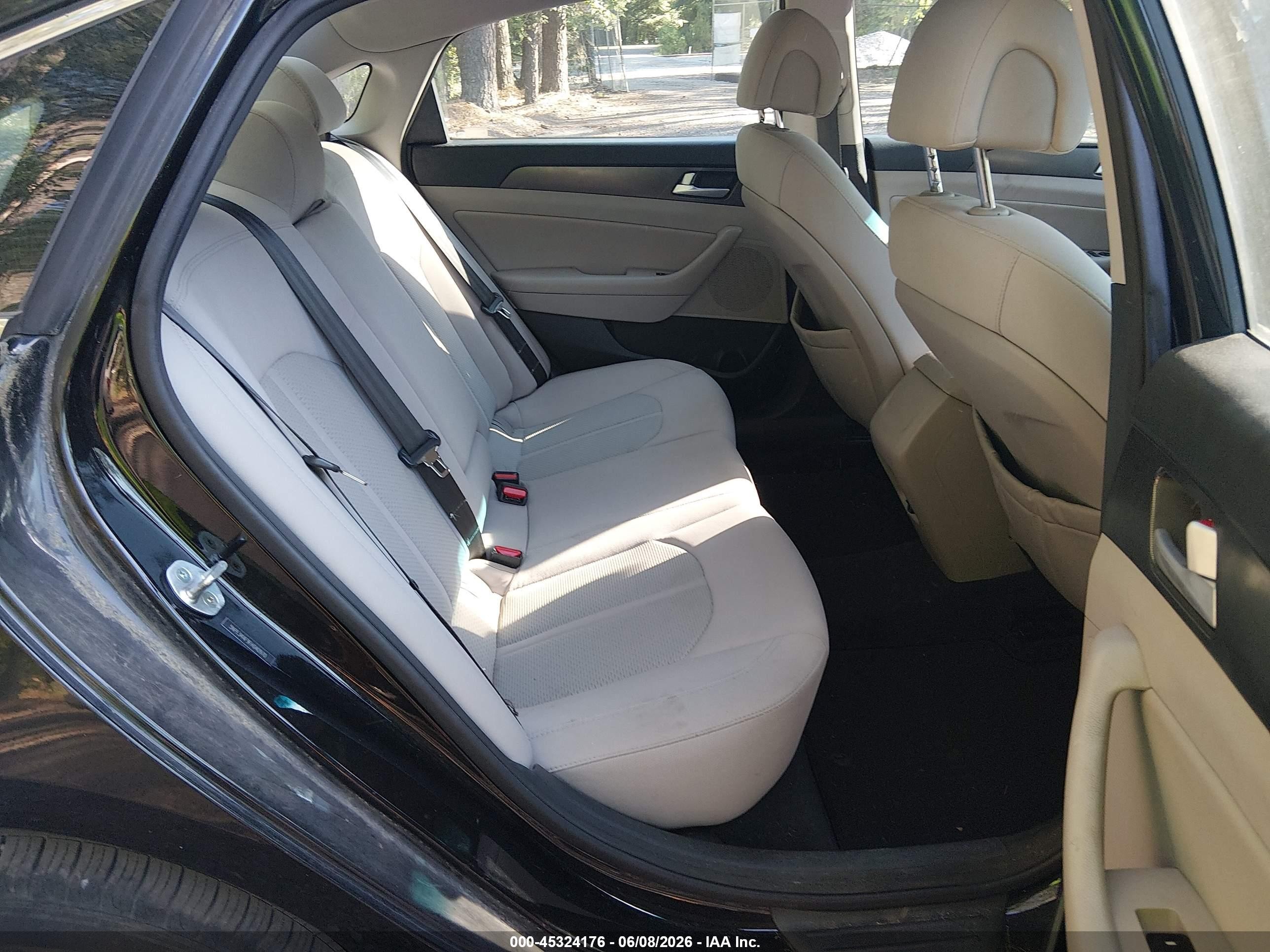 2015 Hyundai Sonata Sport Черный vin: 5NPE34AF9FH040970