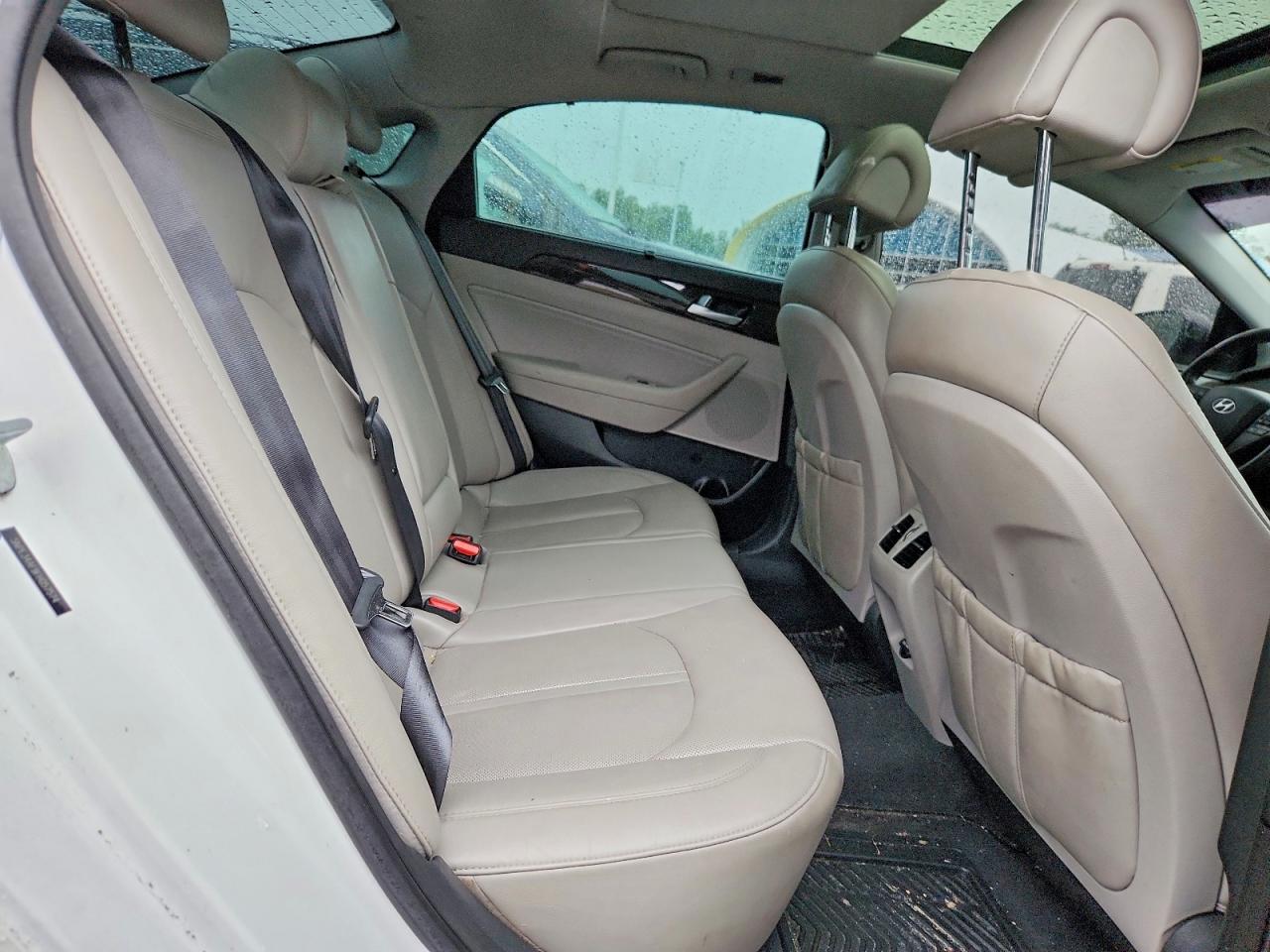 2015 Hyundai Sonata White vin: 5NPE34AF9FH057574