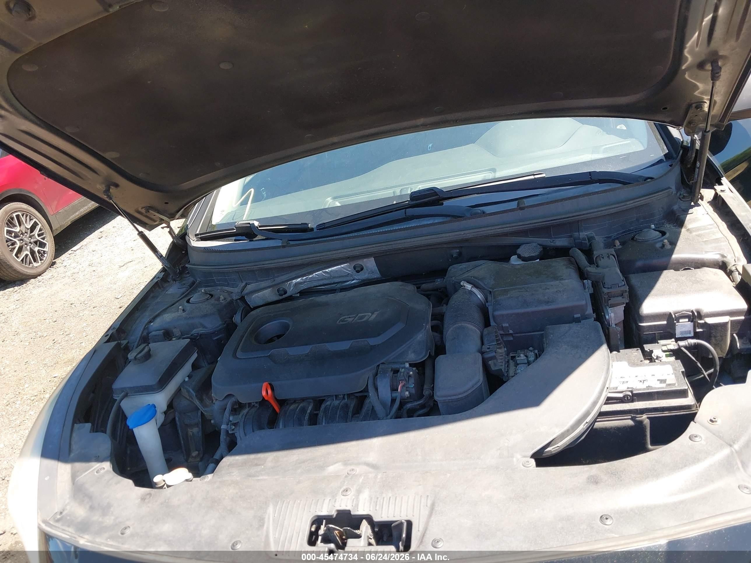 2015 Hyundai Sonata Sport Black vin: 5NPE34AF9FH060717