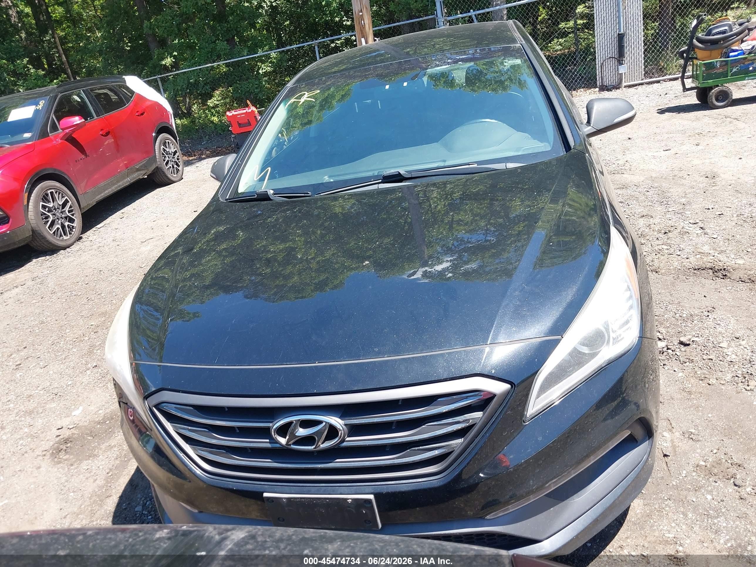 2015 Hyundai Sonata Sport Black vin: 5NPE34AF9FH060717