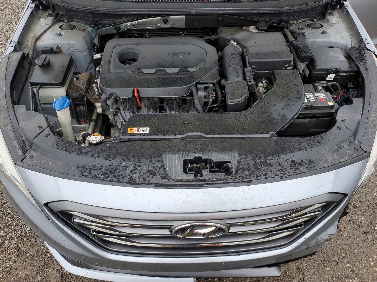 2015 Hyundai Sonata Sport Gray vin: 5NPE34AF9FH064881