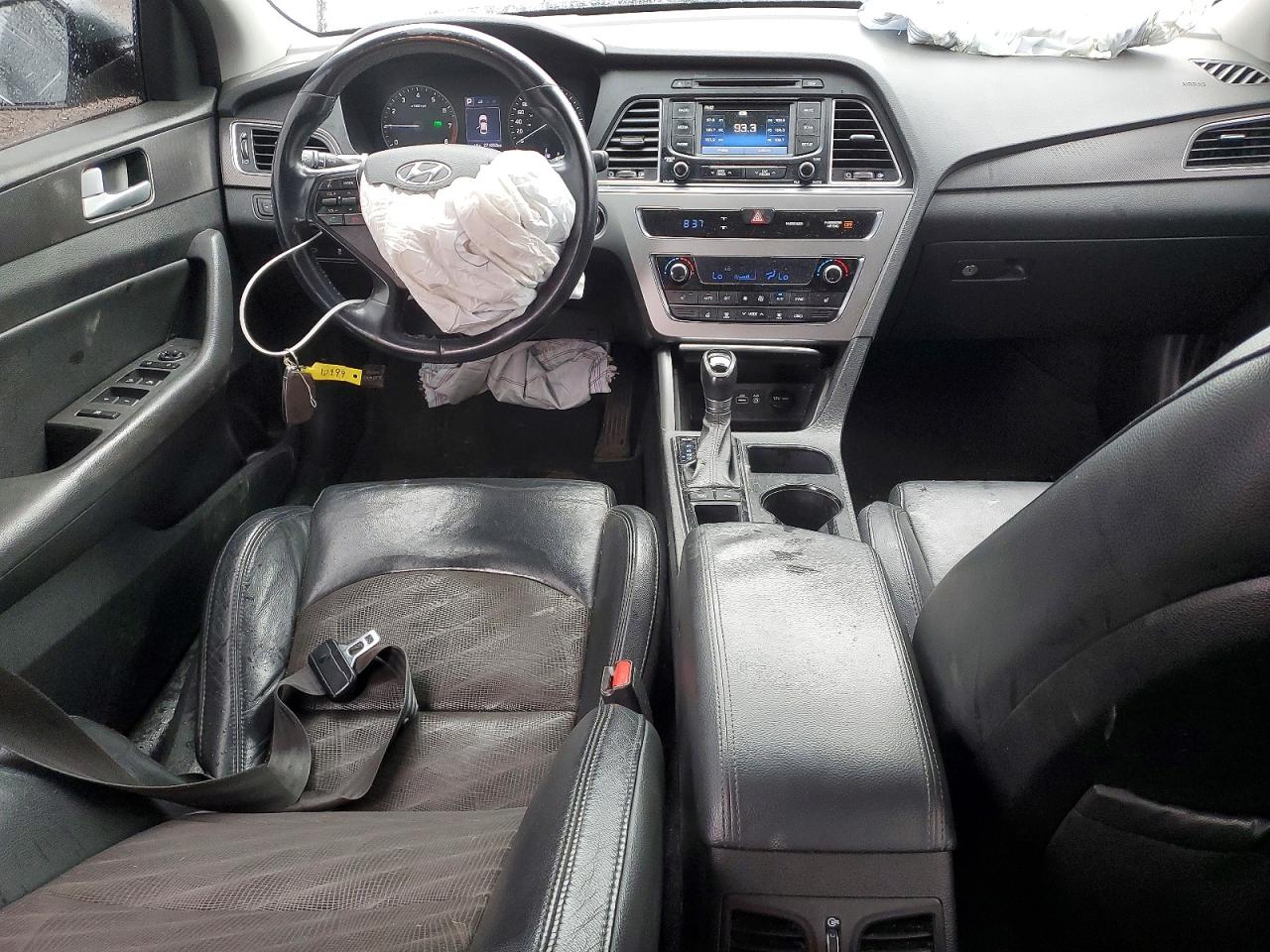2015 Hyundai Sonata Sport Gray vin: 5NPE34AF9FH064881
