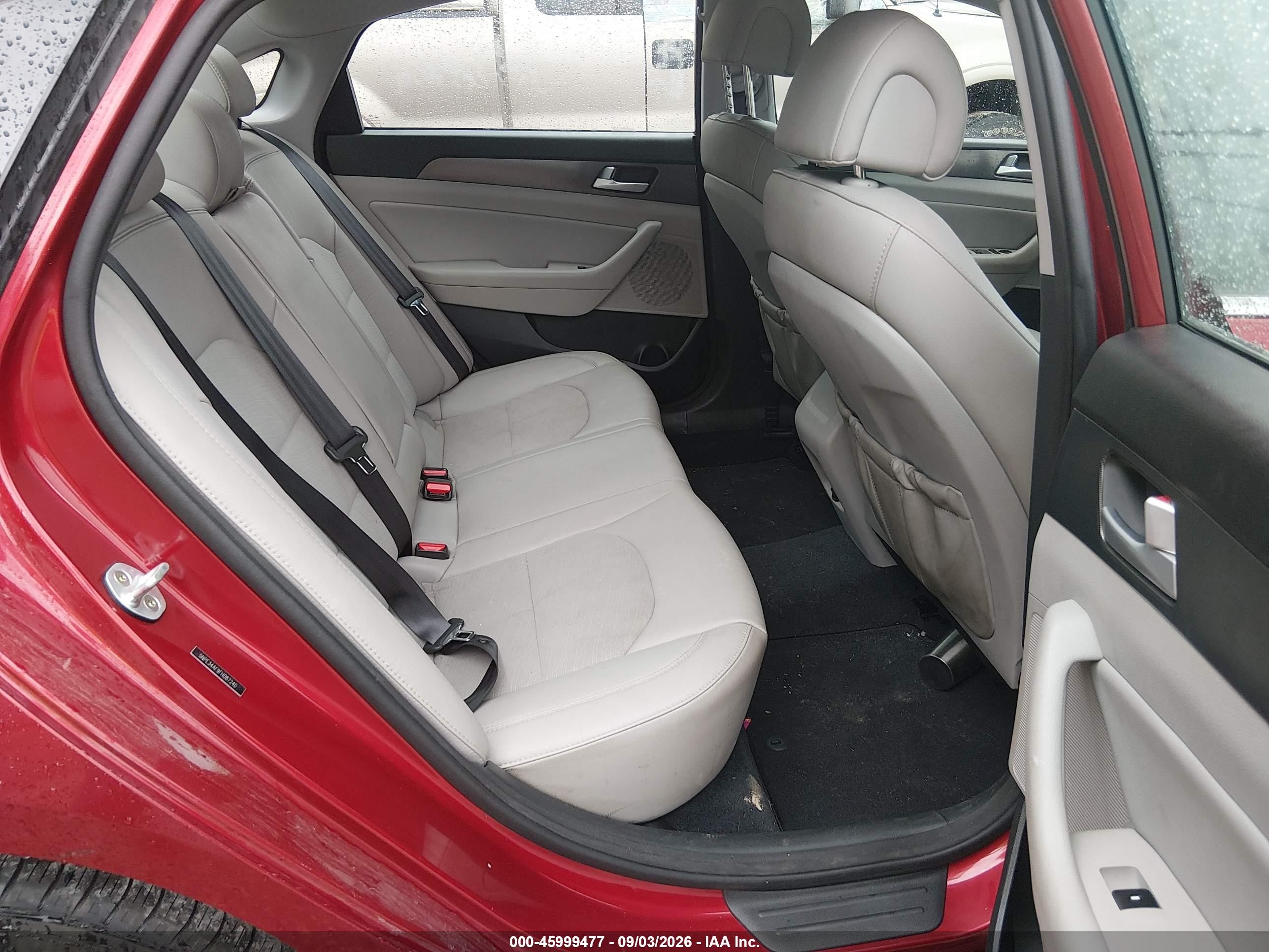 2015 Hyundai Sonata Sport Красный vin: 5NPE34AF9FH087240