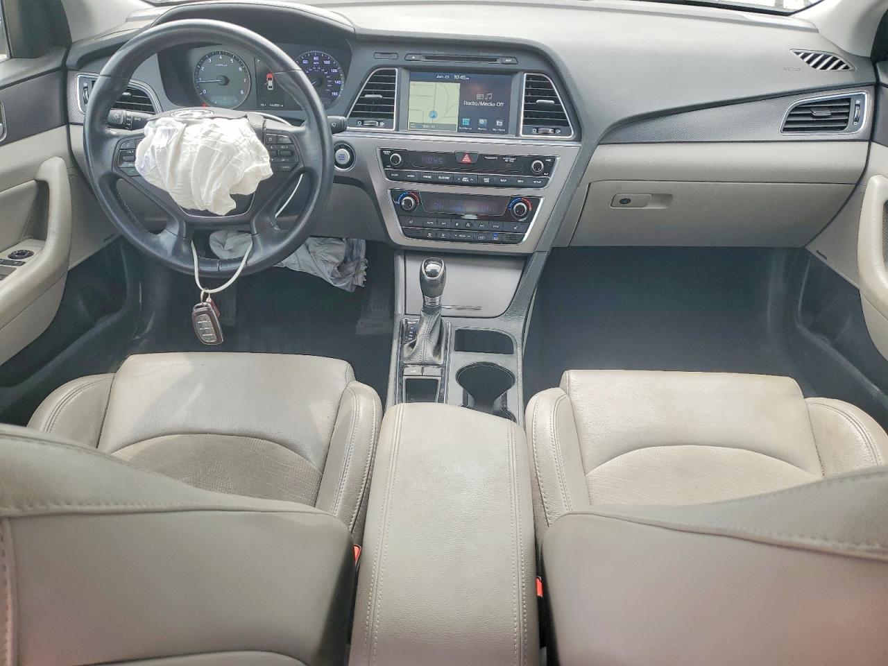2015 Hyundai Sonata Sport Silver vin: 5NPE34AF9FH099047