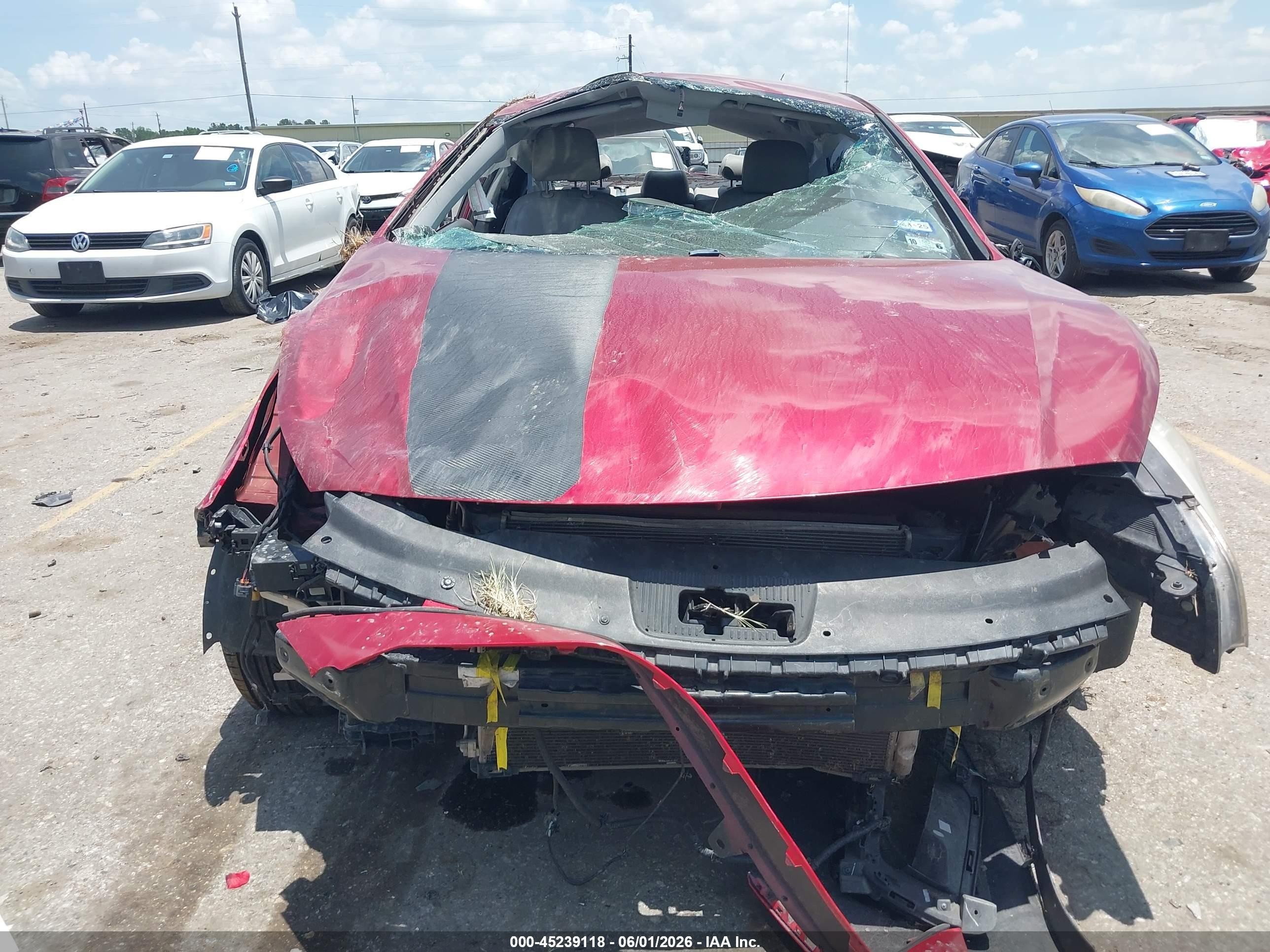 2015 Hyundai Sonata Sport Red vin: 5NPE34AF9FH099355
