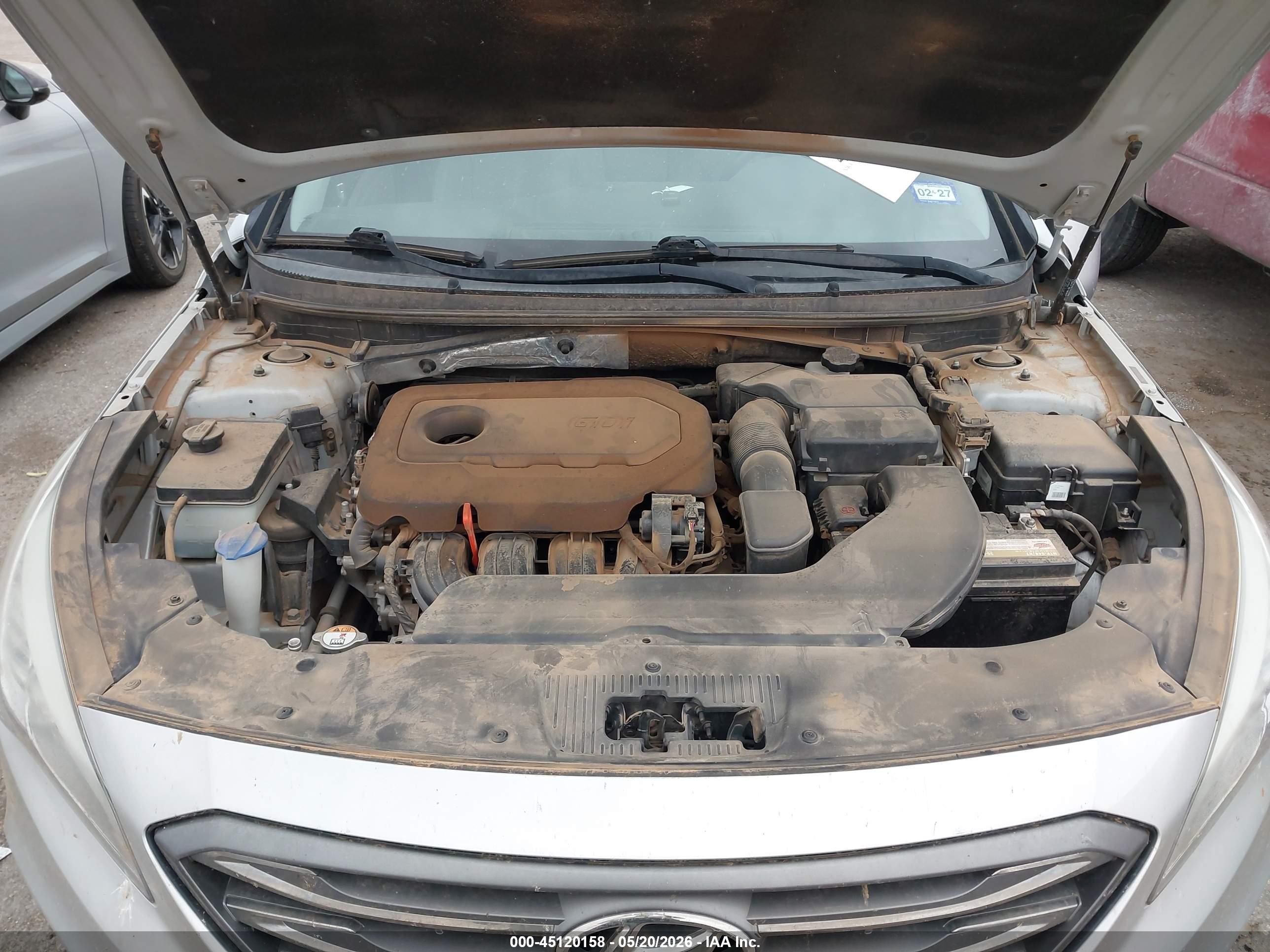 2015 Hyundai Sonata Sport Silver vin: 5NPE34AF9FH111732