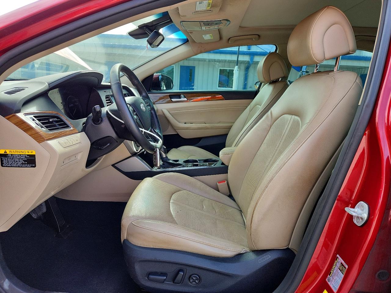 2015 Hyundai Sonata Limited Red vin: 5NPE34AF9FH133102
