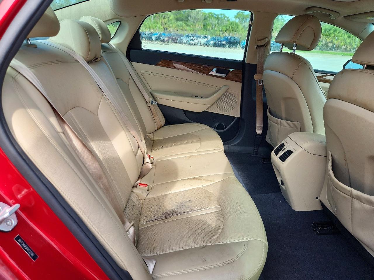 2015 Hyundai Sonata Limited Red vin: 5NPE34AF9FH133102