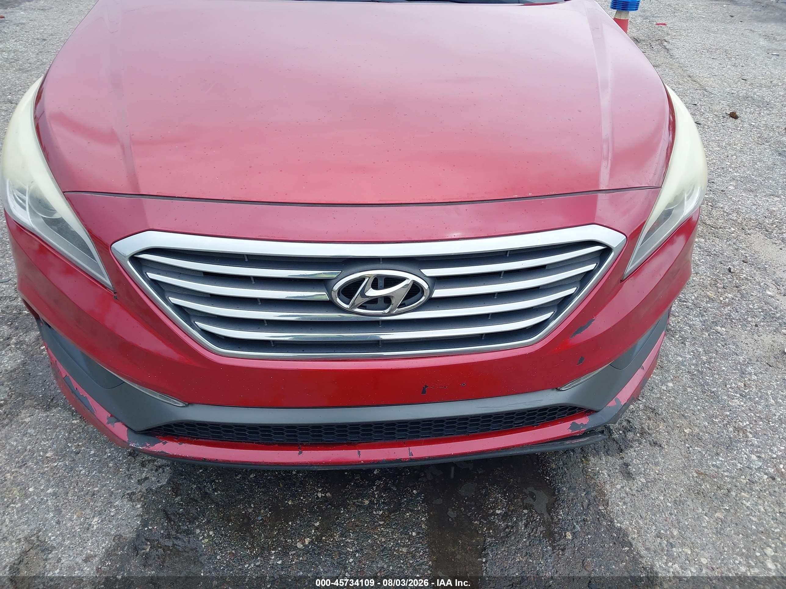 2015 Hyundai Sonata Sport Burgundy vin: 5NPE34AF9FH142074