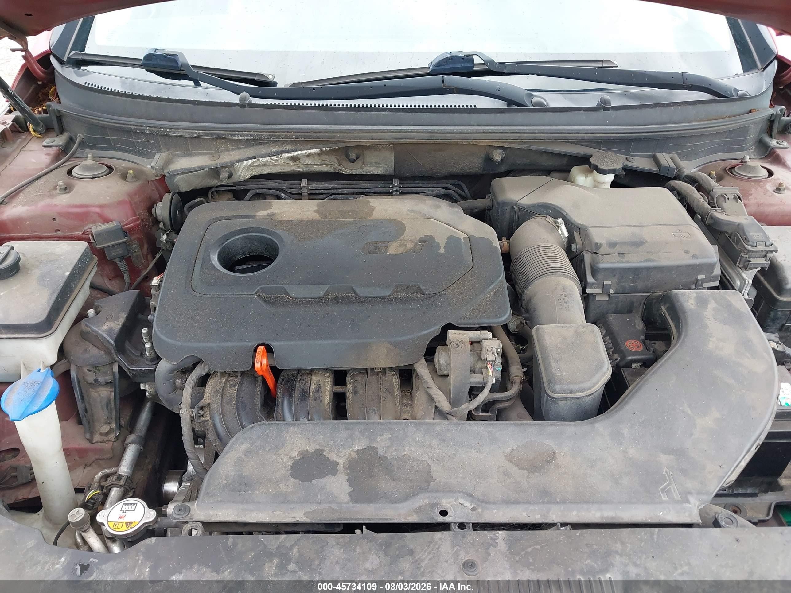 2015 Hyundai Sonata Sport Burgundy vin: 5NPE34AF9FH142074