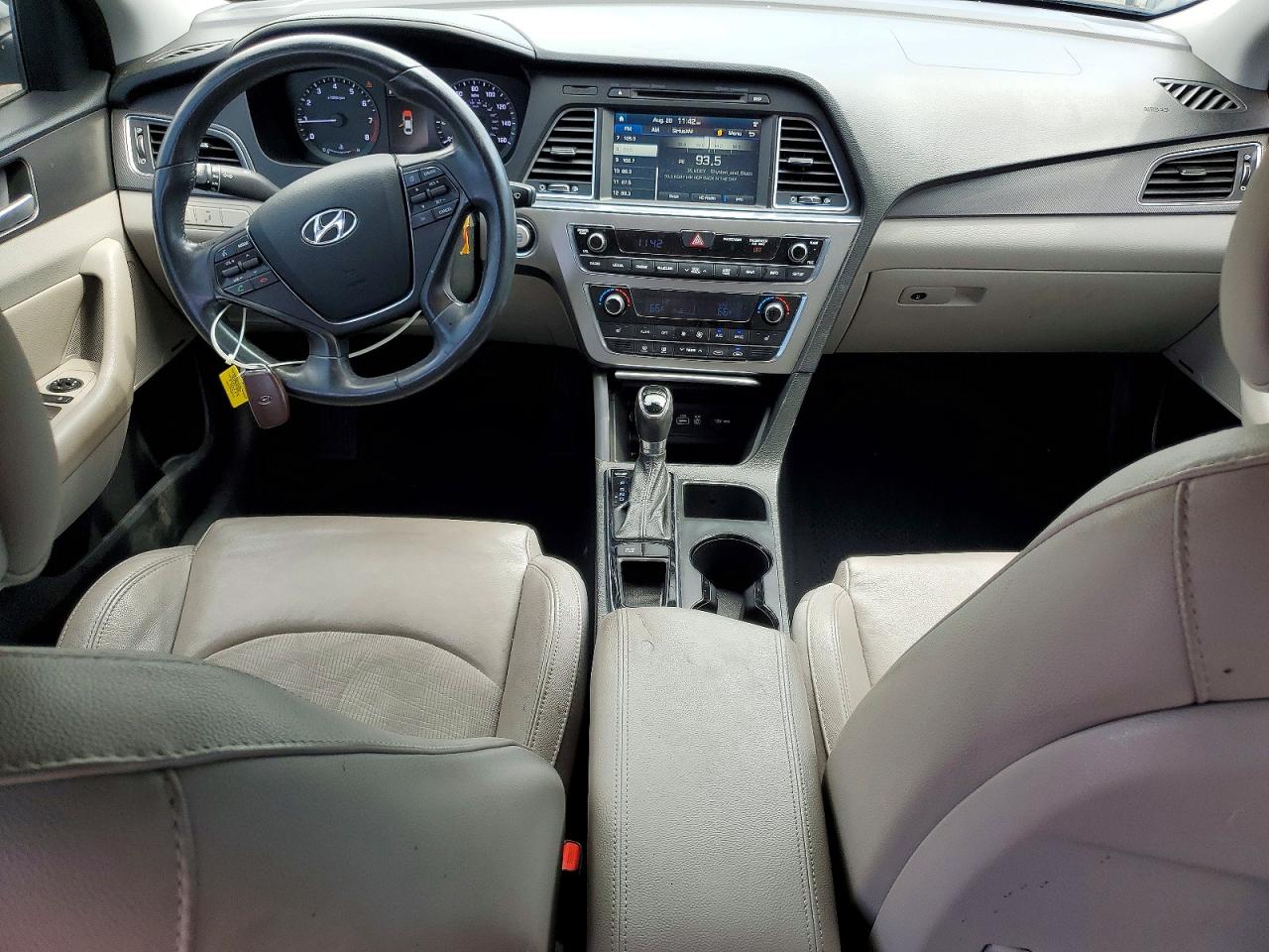 2015 Hyundai Sonata Sport Silver vin: 5NPE34AF9FH146898