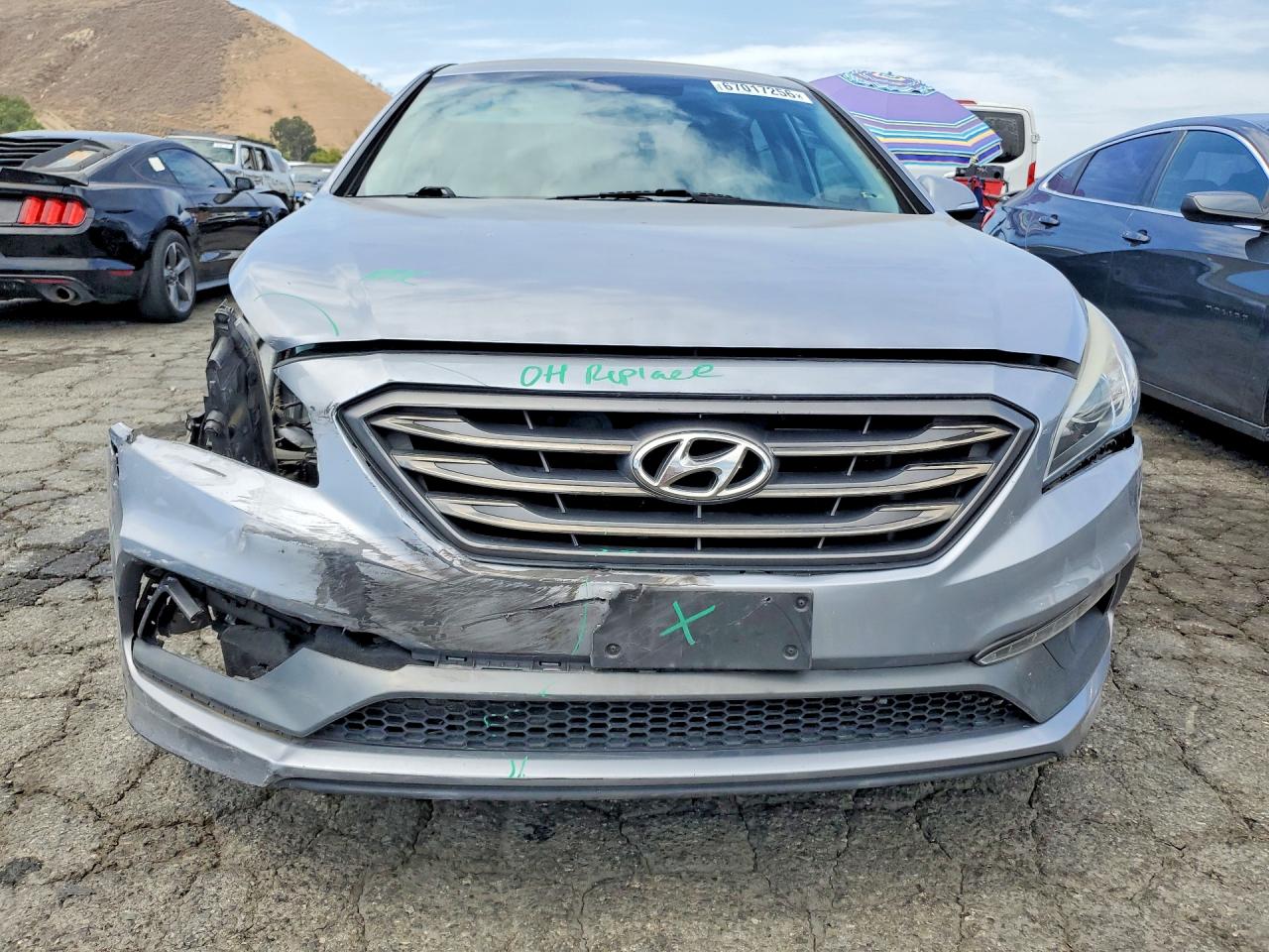 2015 Hyundai Sonata Sport Silver vin: 5NPE34AF9FH146898