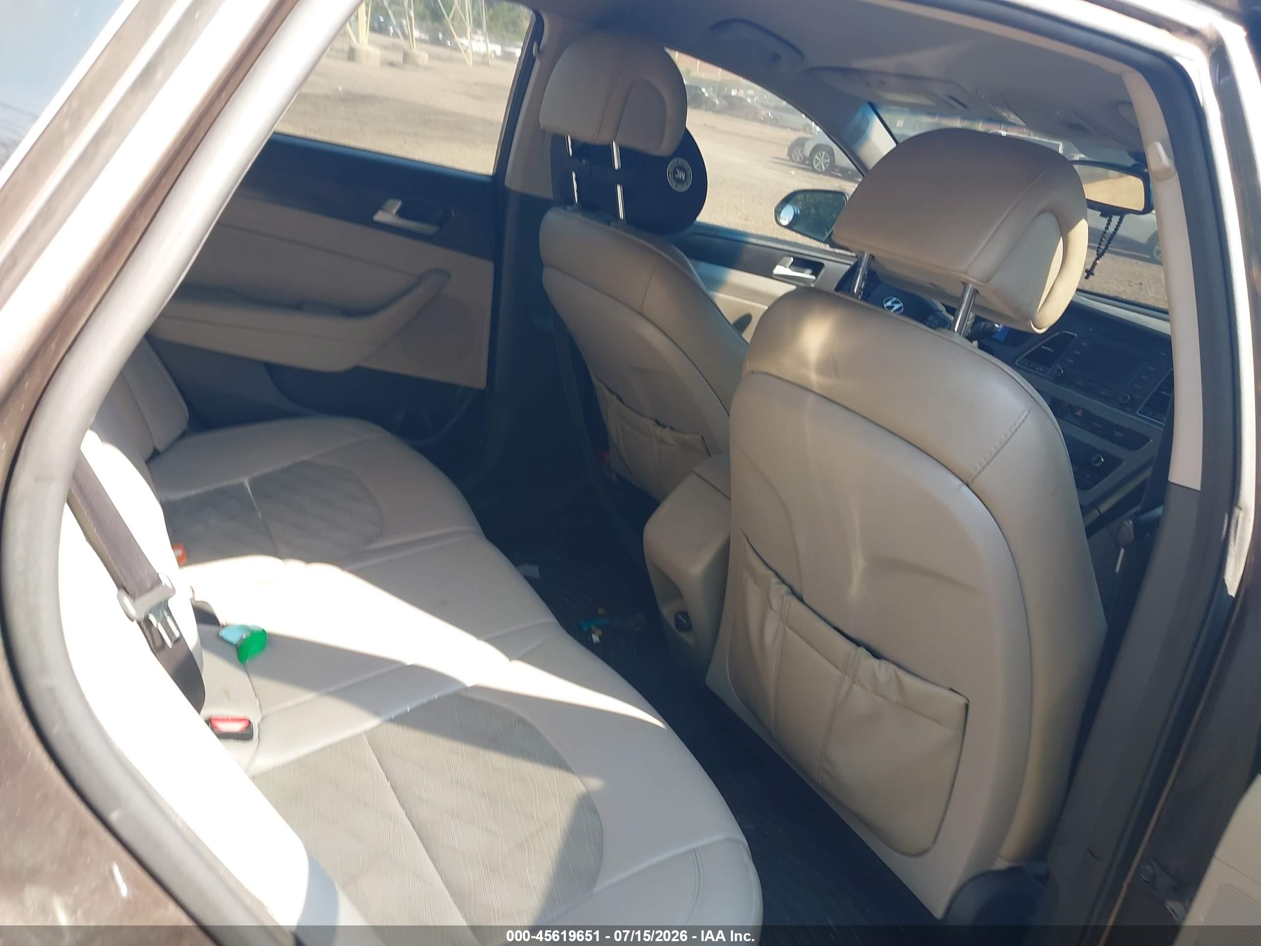 2015 Hyundai Sonata Sport Brown vin: 5NPE34AF9FH148716