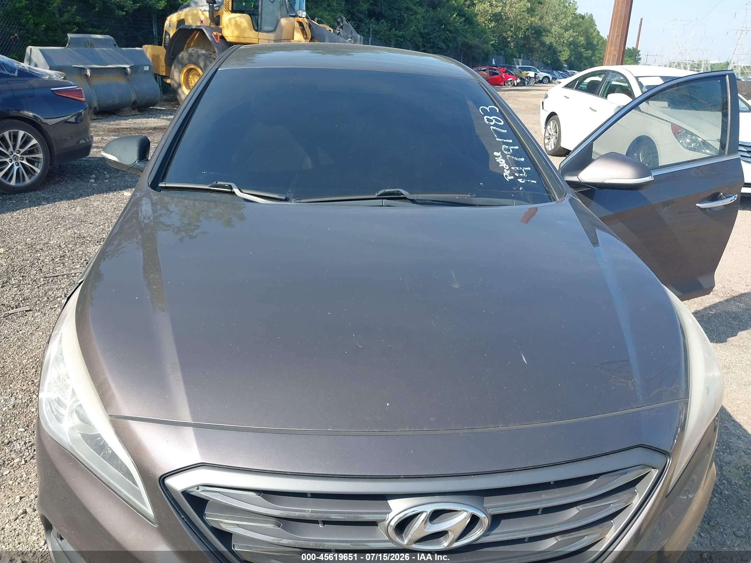 2015 Hyundai Sonata Sport Brown vin: 5NPE34AF9FH148716