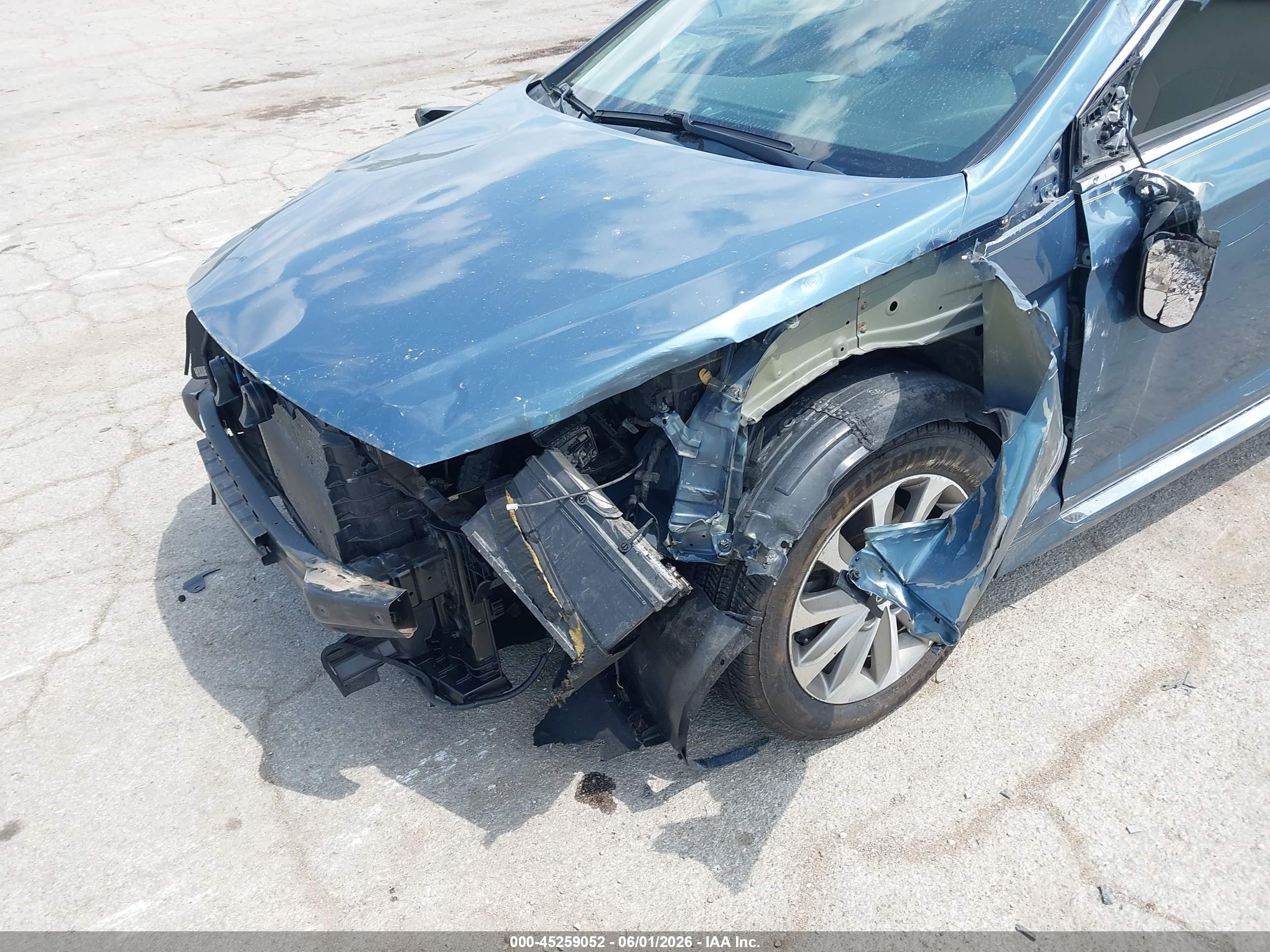2015 Hyundai Sonata Sport Blue vin: 5NPE34AF9FH212138