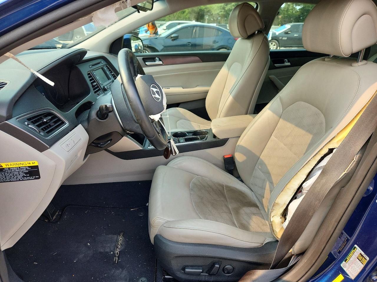 2015 Hyundai Sonata Sport Blue vin: 5NPE34AF9FH213404