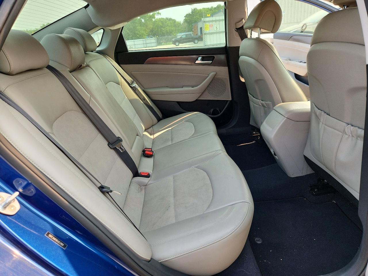 2015 Hyundai Sonata Sport Blue vin: 5NPE34AF9FH213404
