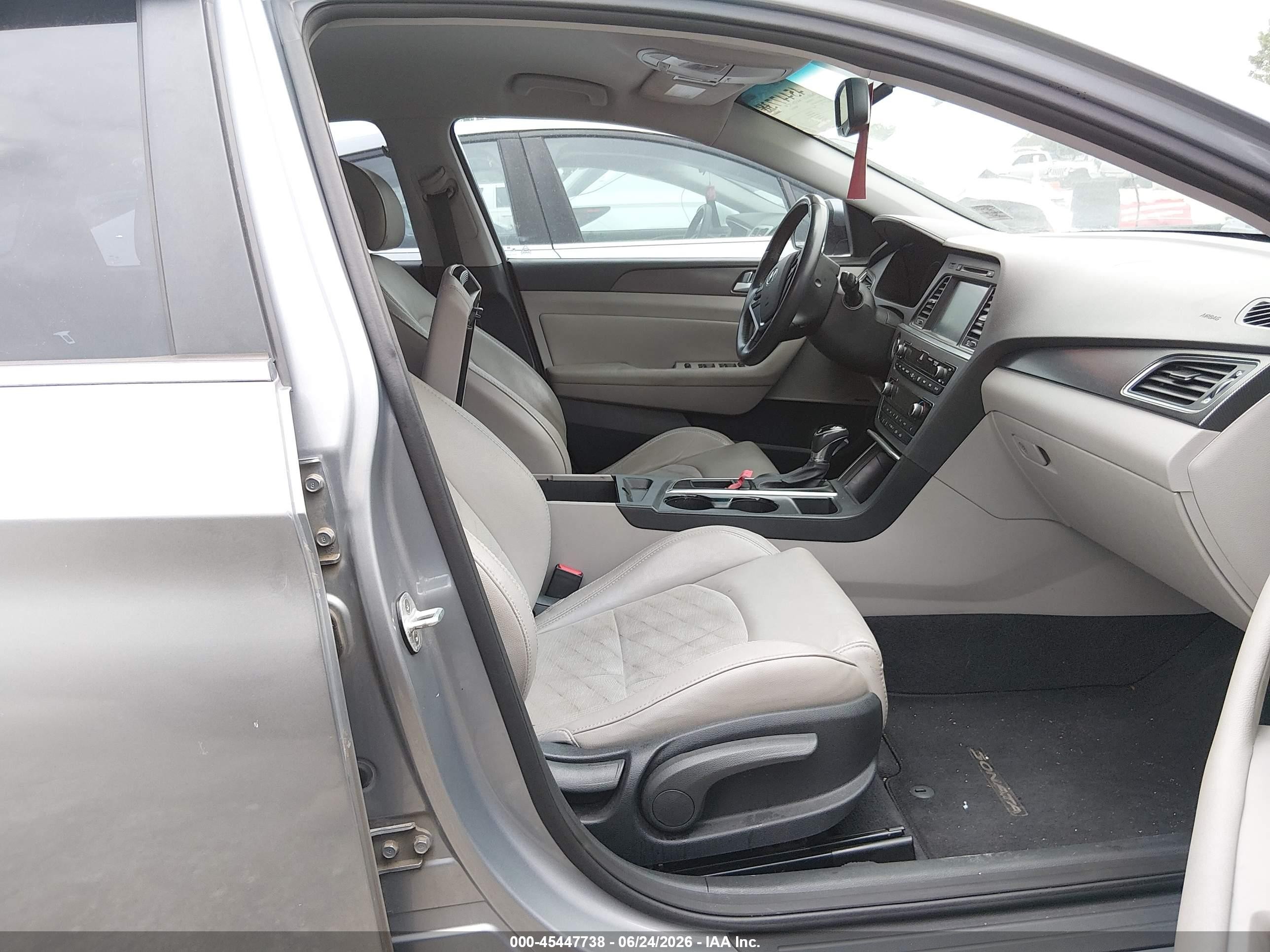 2015 Hyundai Sonata Sport Gray vin: 5NPE34AF9FH223625