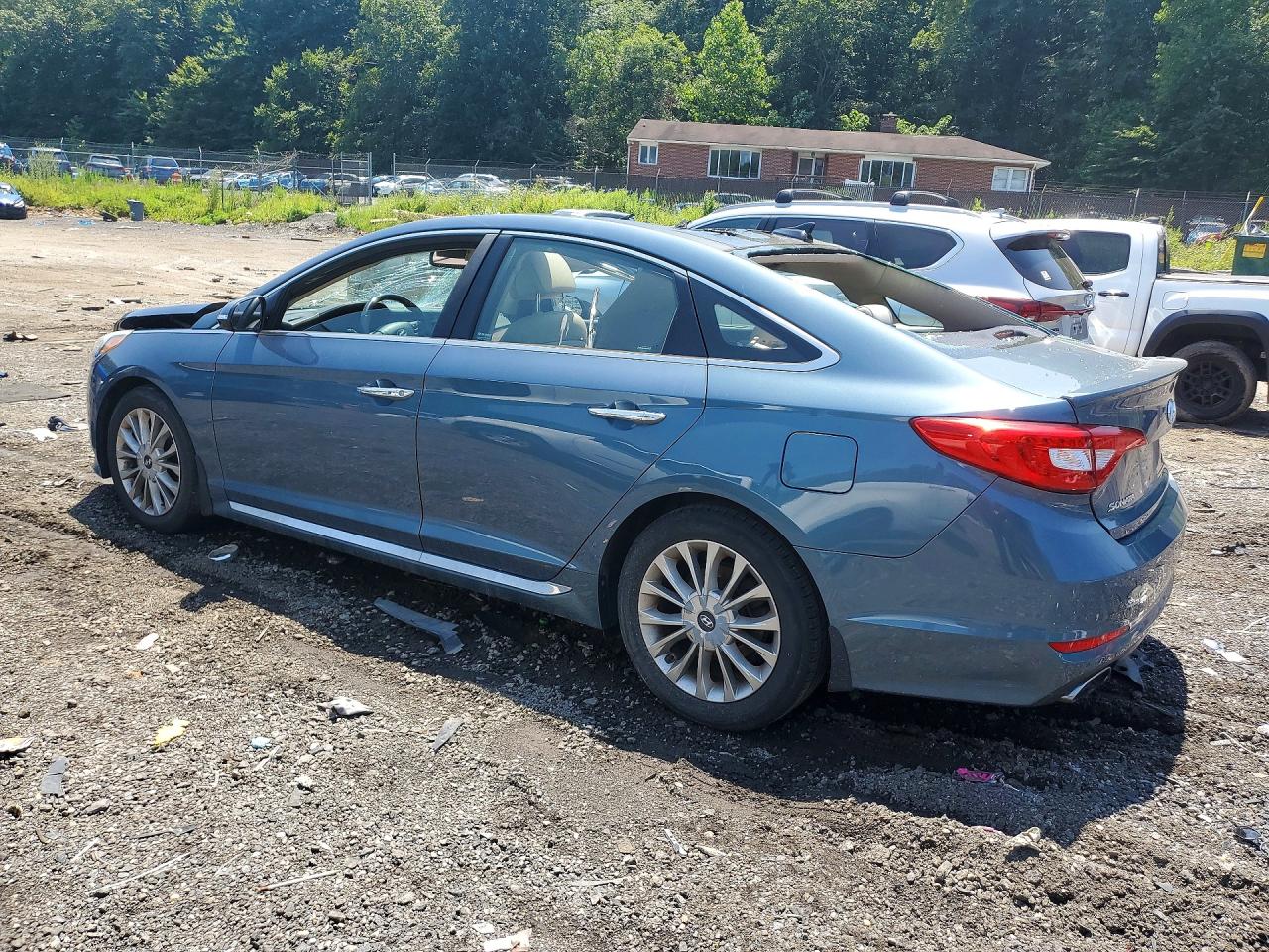 2015 Hyundai Sonata Limited Teal vin: 5NPE34AF9FH252056