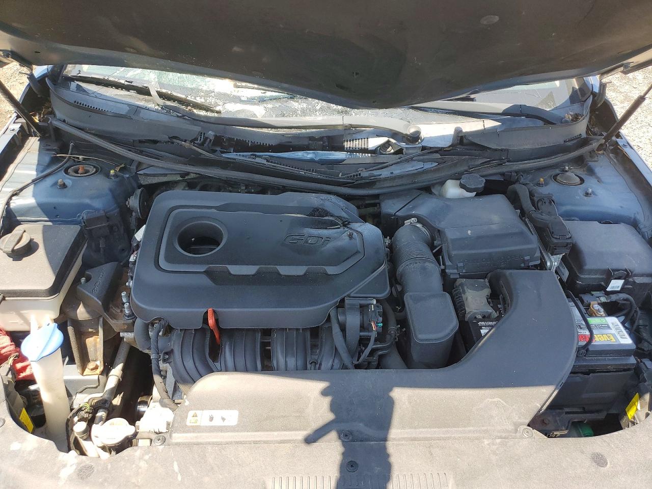 2015 Hyundai Sonata Limited Teal vin: 5NPE34AF9FH252056
