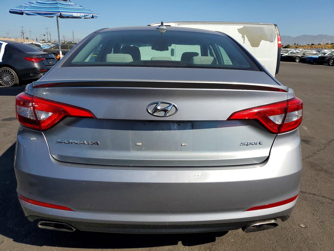 2015 Hyundai Sonata Sport Silver vin: 5NPE34AF9FH255619