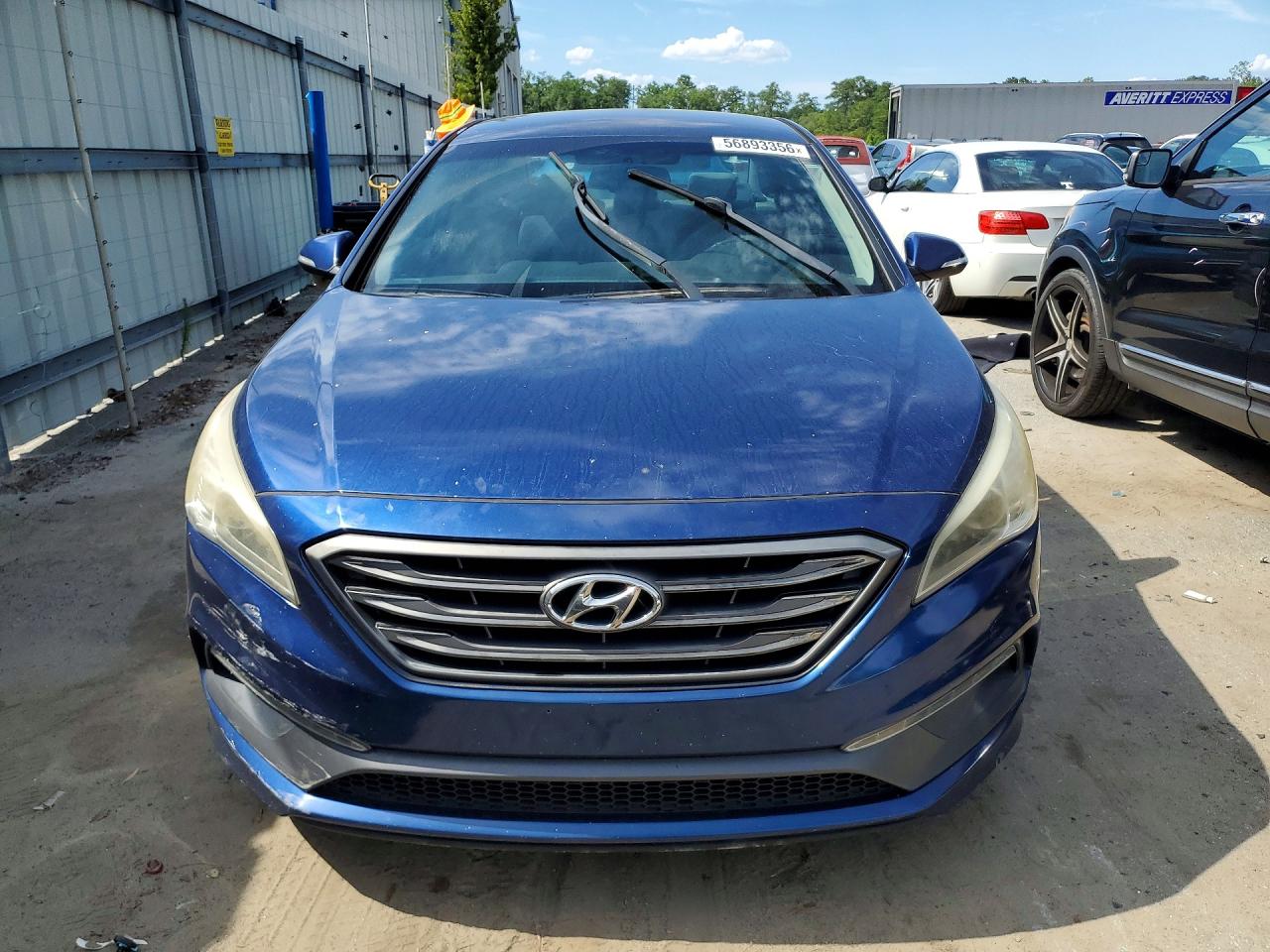 2016 Hyundai Sonata Sport Синий vin: 5NPE34AF9GH311768