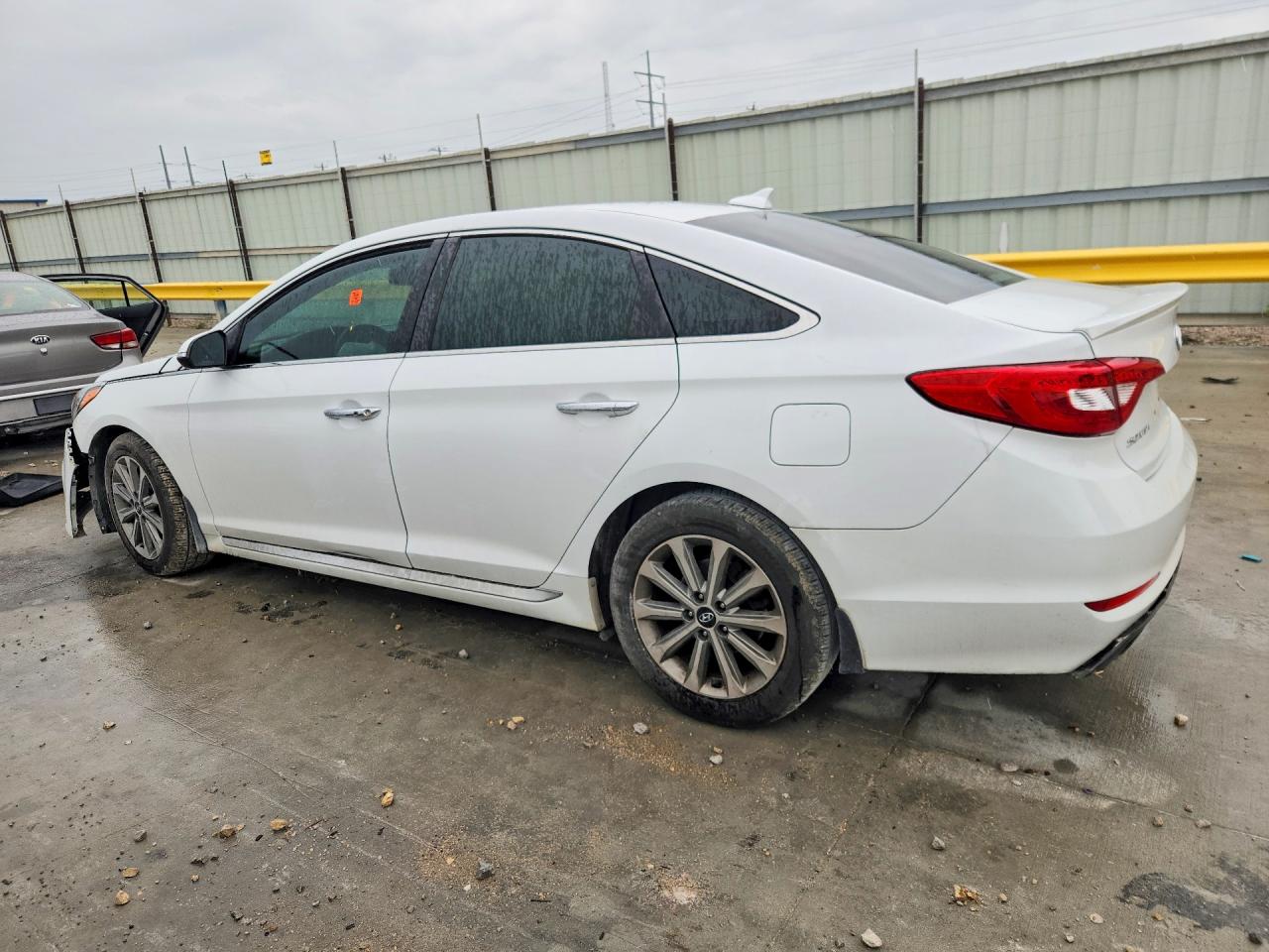 2017 Hyundai Sonata Limited White vin: 5NPE34AF9HH481937