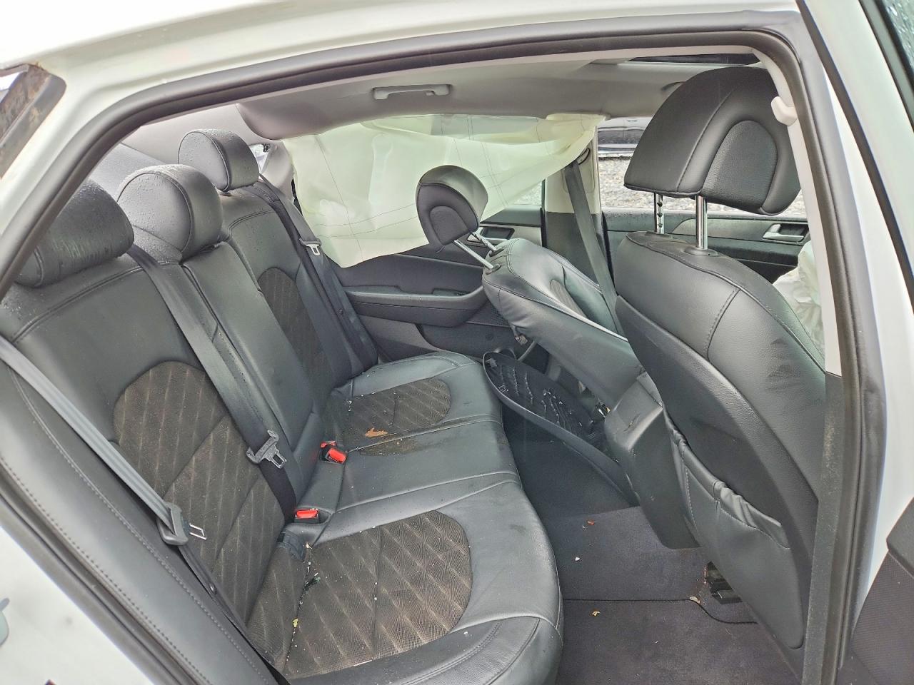 2017 Hyundai Sonata Sport White vin: 5NPE34AF9HH485180