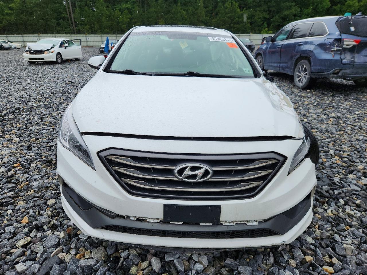 2017 Hyundai Sonata Sport White vin: 5NPE34AF9HH485180