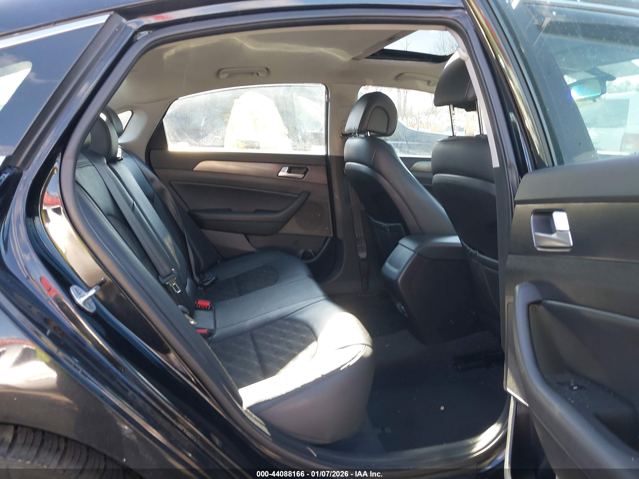 2017 Hyundai Sonata Sport Black vin: 5NPE34AF9HH509557