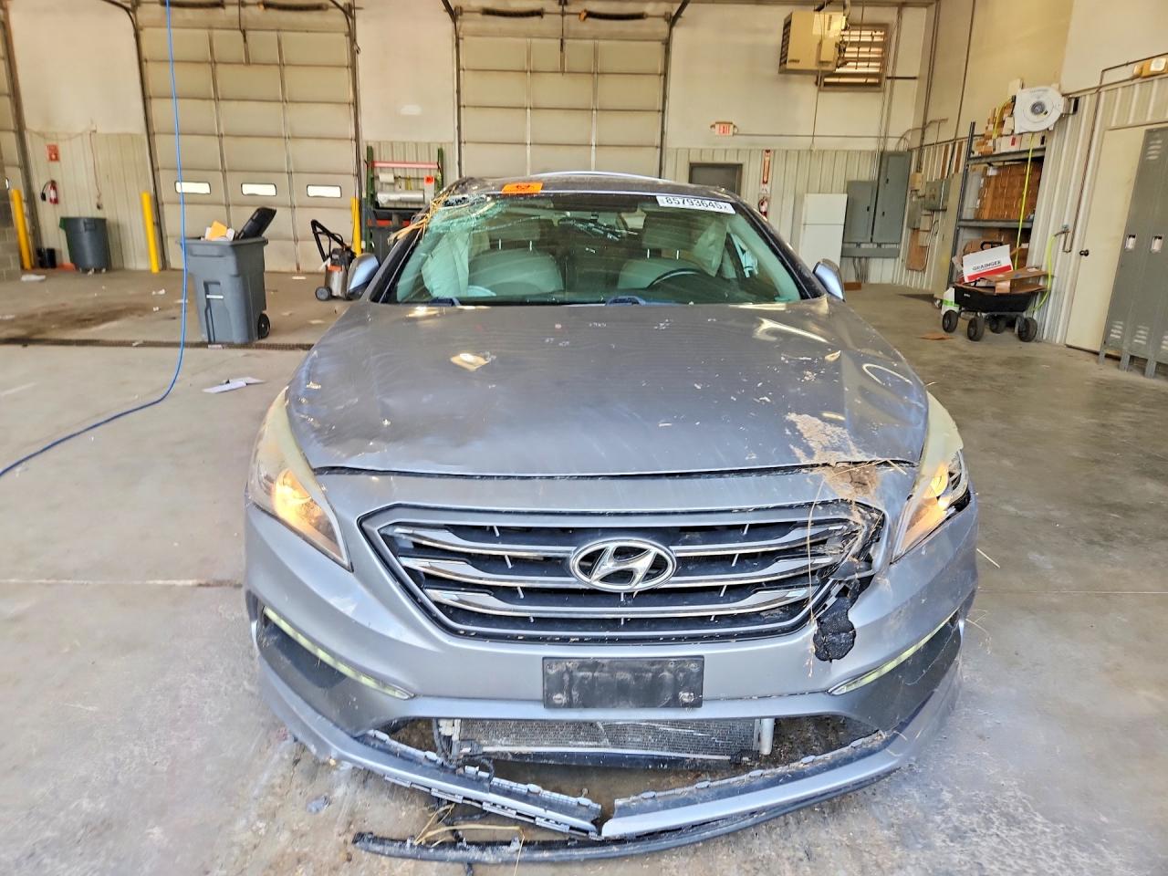 2017 Hyundai Sonata Sport Silver vin: 5NPE34AF9HH582377