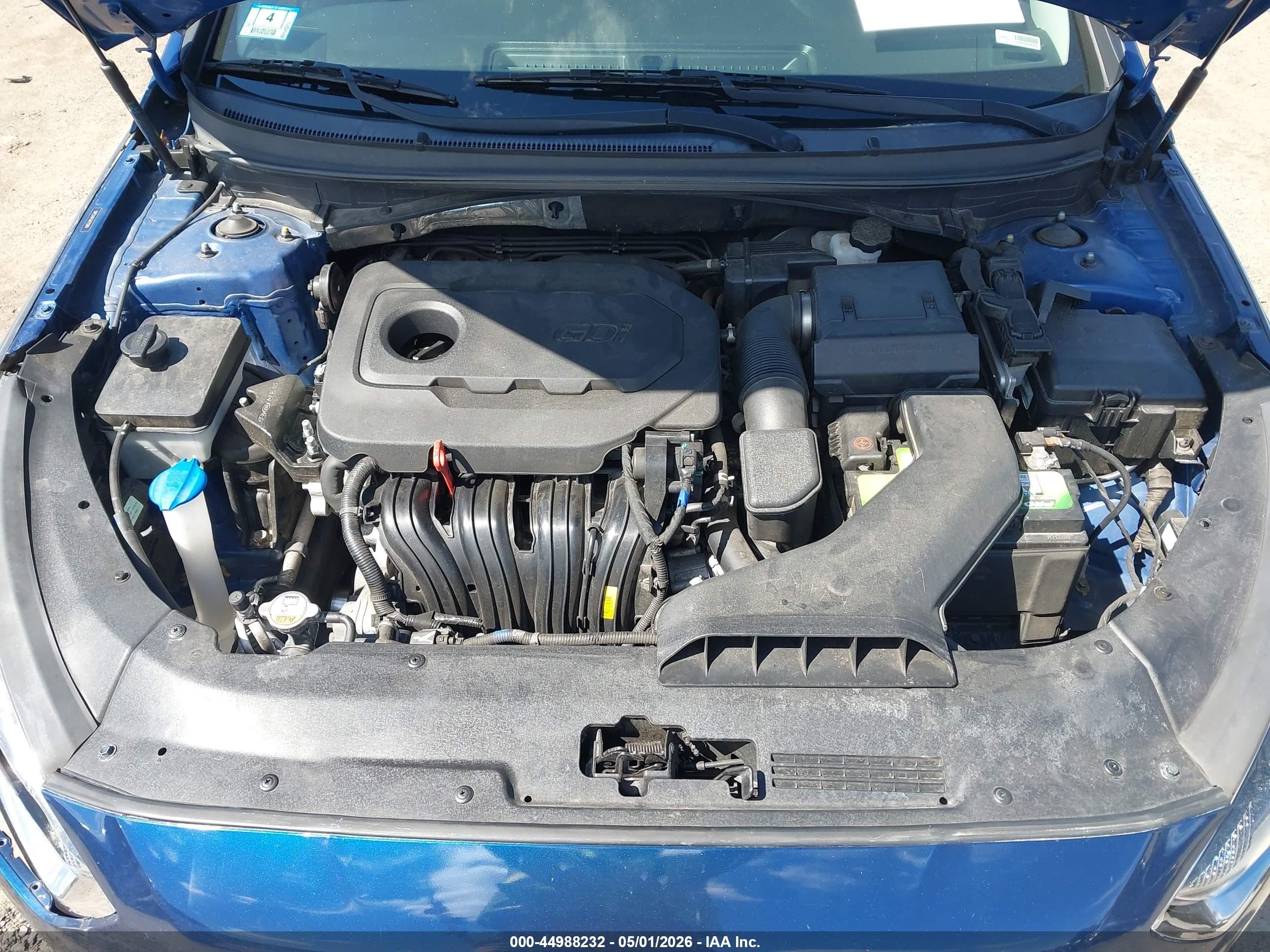 2018 Hyundai Sonata Limited Blue vin: 5NPE34AF9JH715869