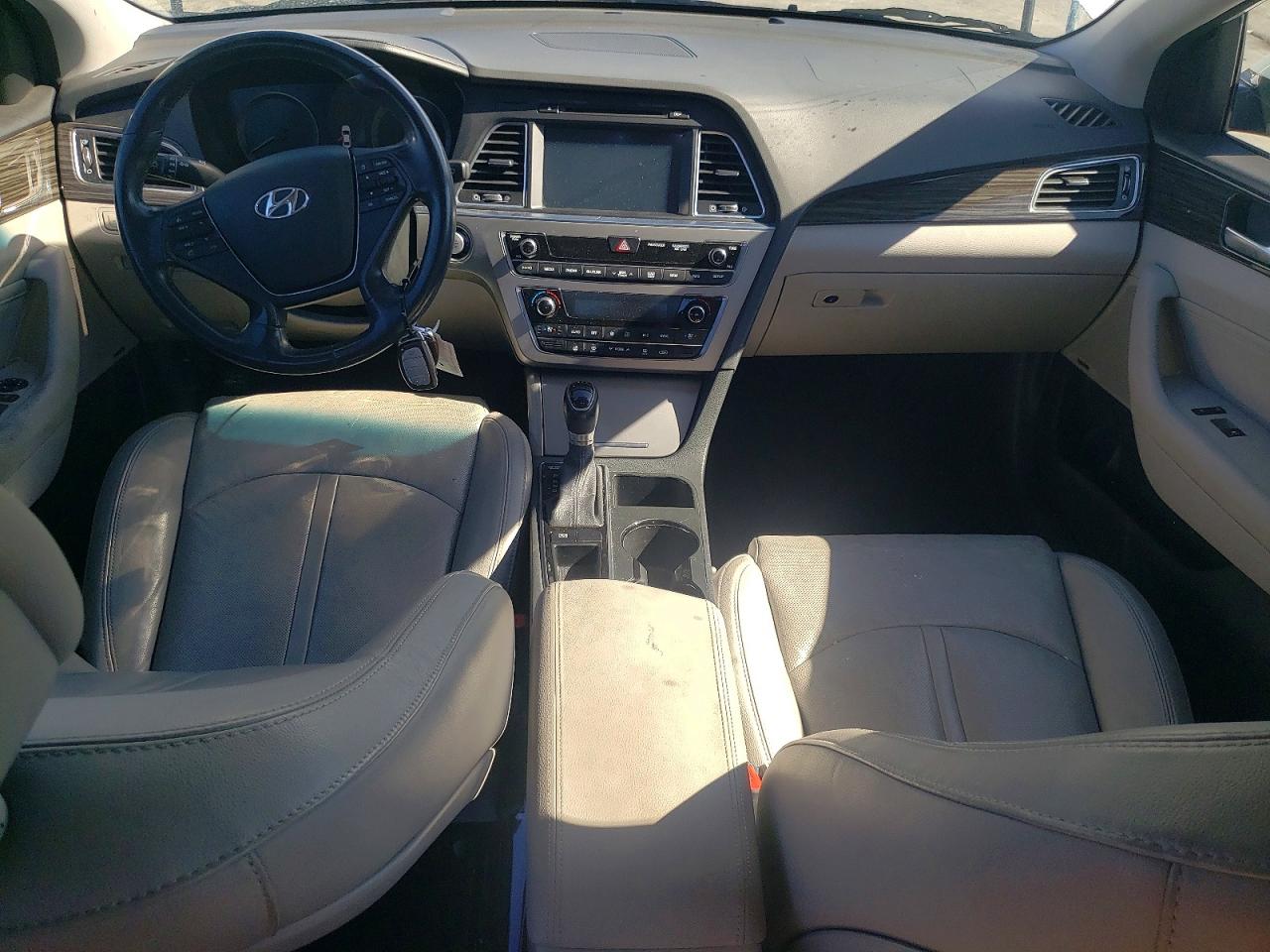 2015 Hyundai Sonata Limited White vin: 5NPE34AFXFH025264