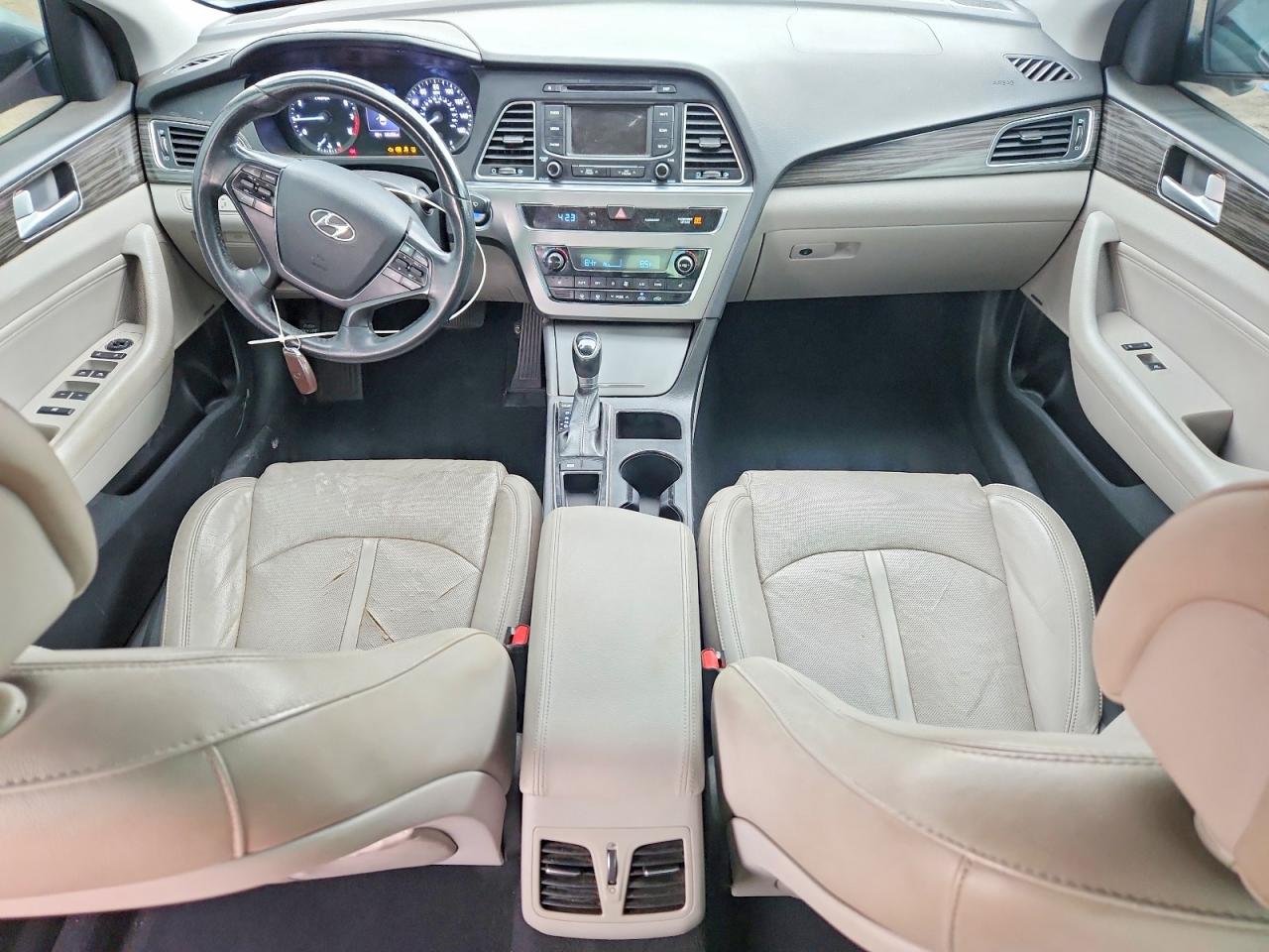 2015 Hyundai Sonata Limited Silver vin: 5NPE34AFXFH026446
