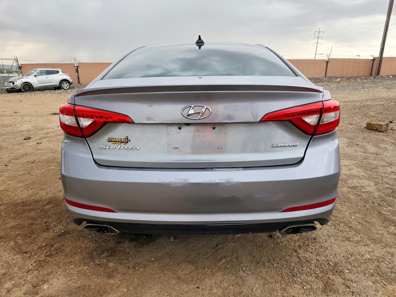 2015 Hyundai Sonata Limited Silver vin: 5NPE34AFXFH026446
