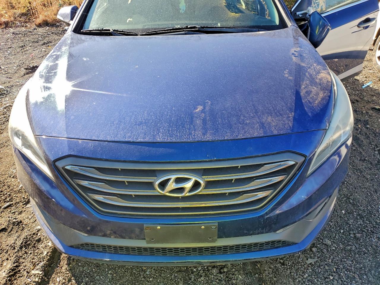 2015 Hyundai Sonata Sport Blue vin: 5NPE34AFXFH031887