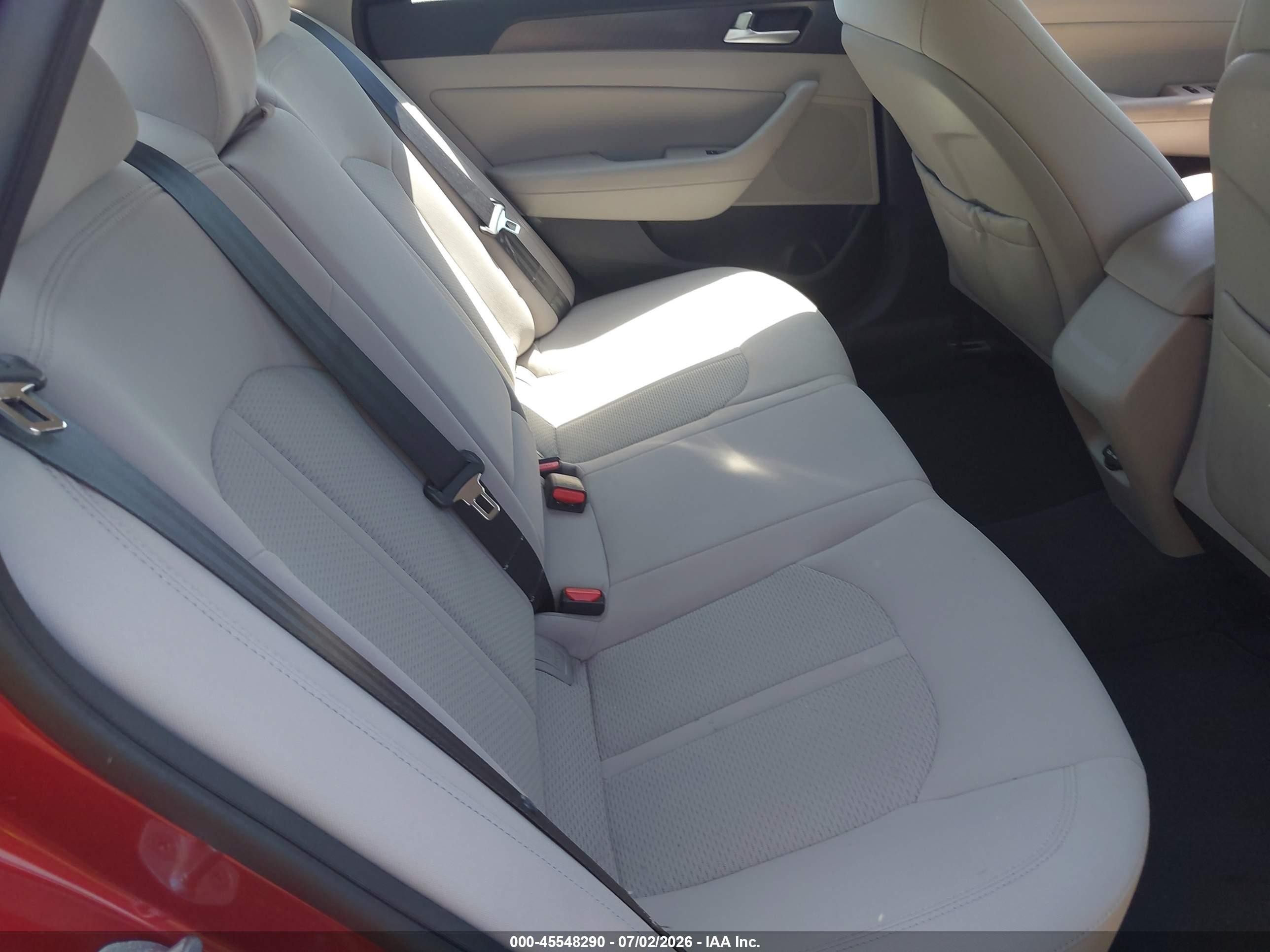 2015 Hyundai Sonata Sport Red vin: 5NPE34AFXFH032960