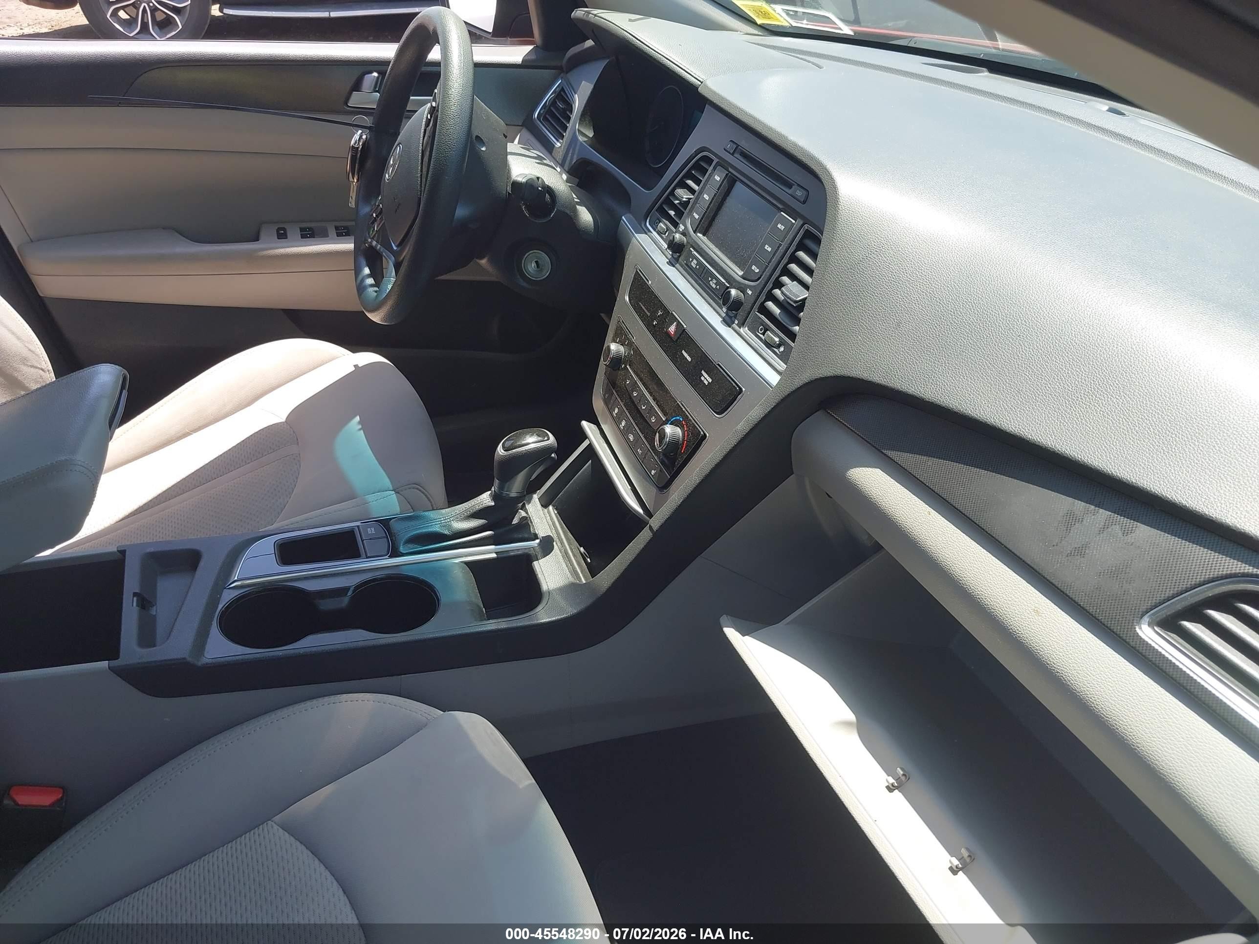 2015 Hyundai Sonata Sport Red vin: 5NPE34AFXFH032960