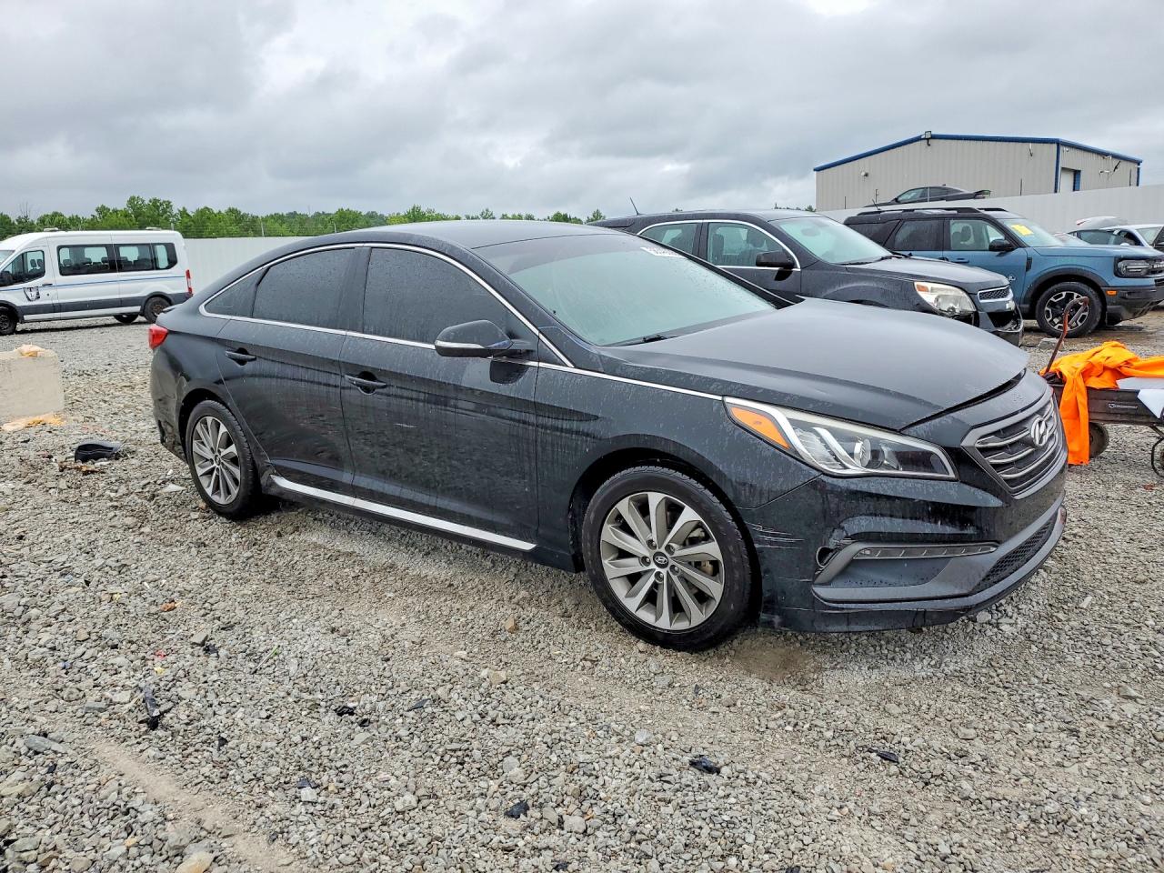 2015 Hyundai Sonata Sport Black vin: 5NPE34AFXFH034546