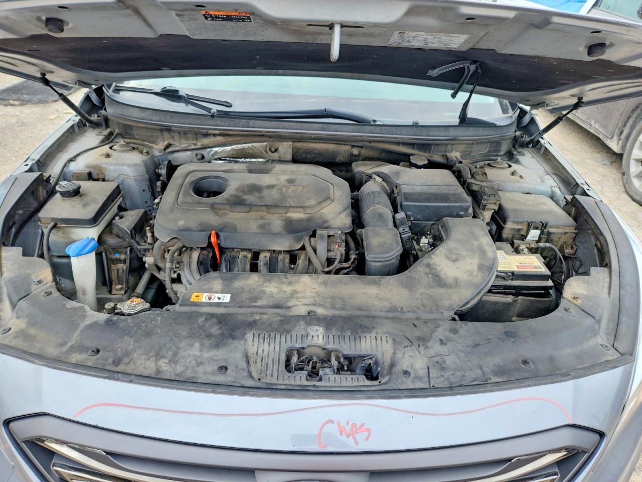 2015 Hyundai Sonata Sport Gray vin: 5NPE34AFXFH046860