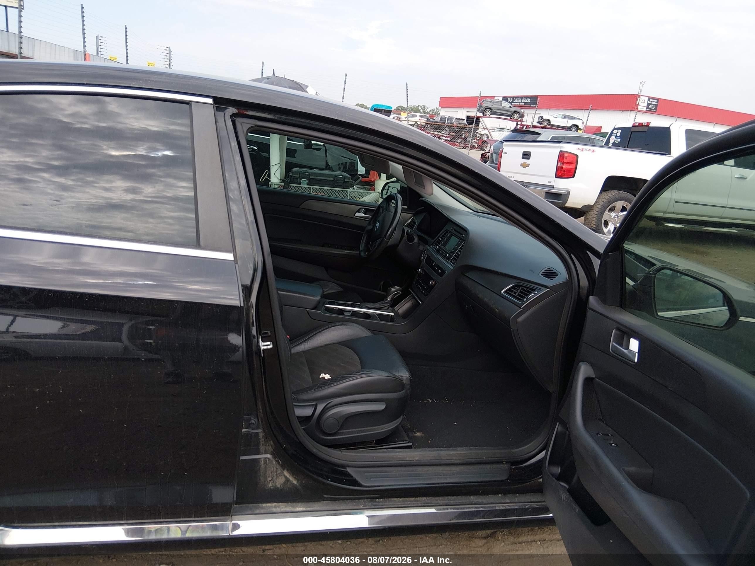 2015 Hyundai Sonata Sport Black vin: 5NPE34AFXFH051296