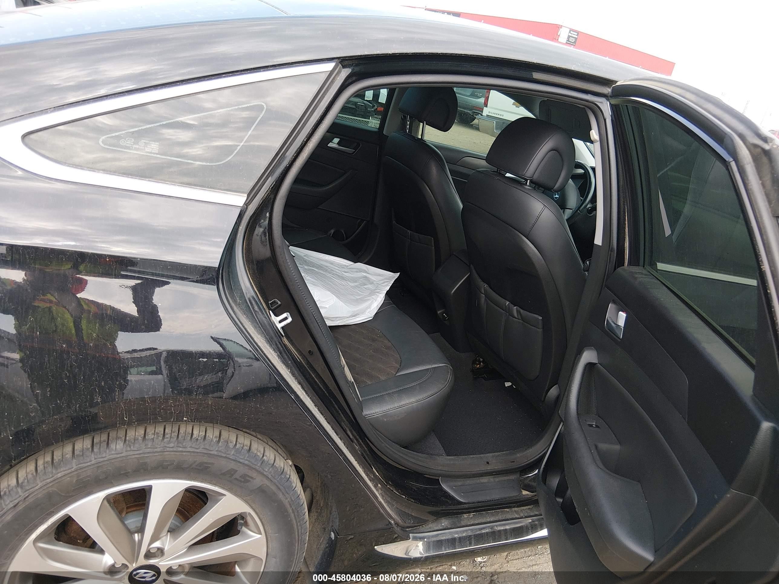 2015 Hyundai Sonata Sport Black vin: 5NPE34AFXFH051296
