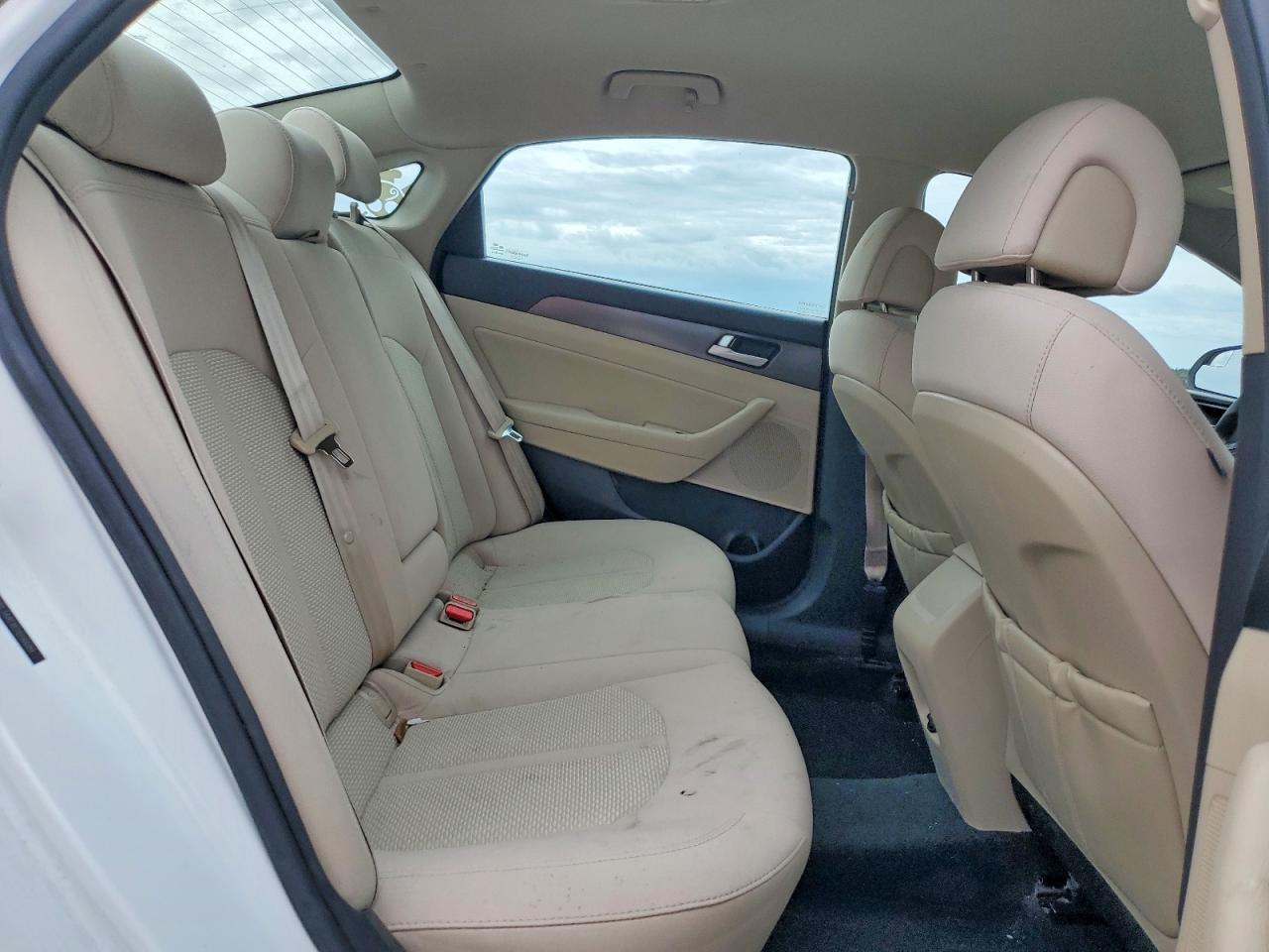 2015 Hyundai Sonata Sport White vin: 5NPE34AFXFH056689