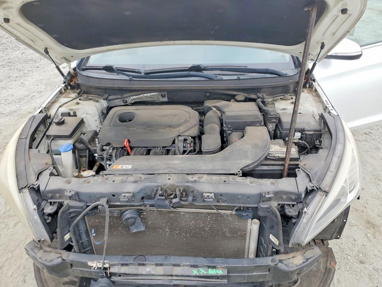 2015 Hyundai Sonata Sport White vin: 5NPE34AFXFH056689