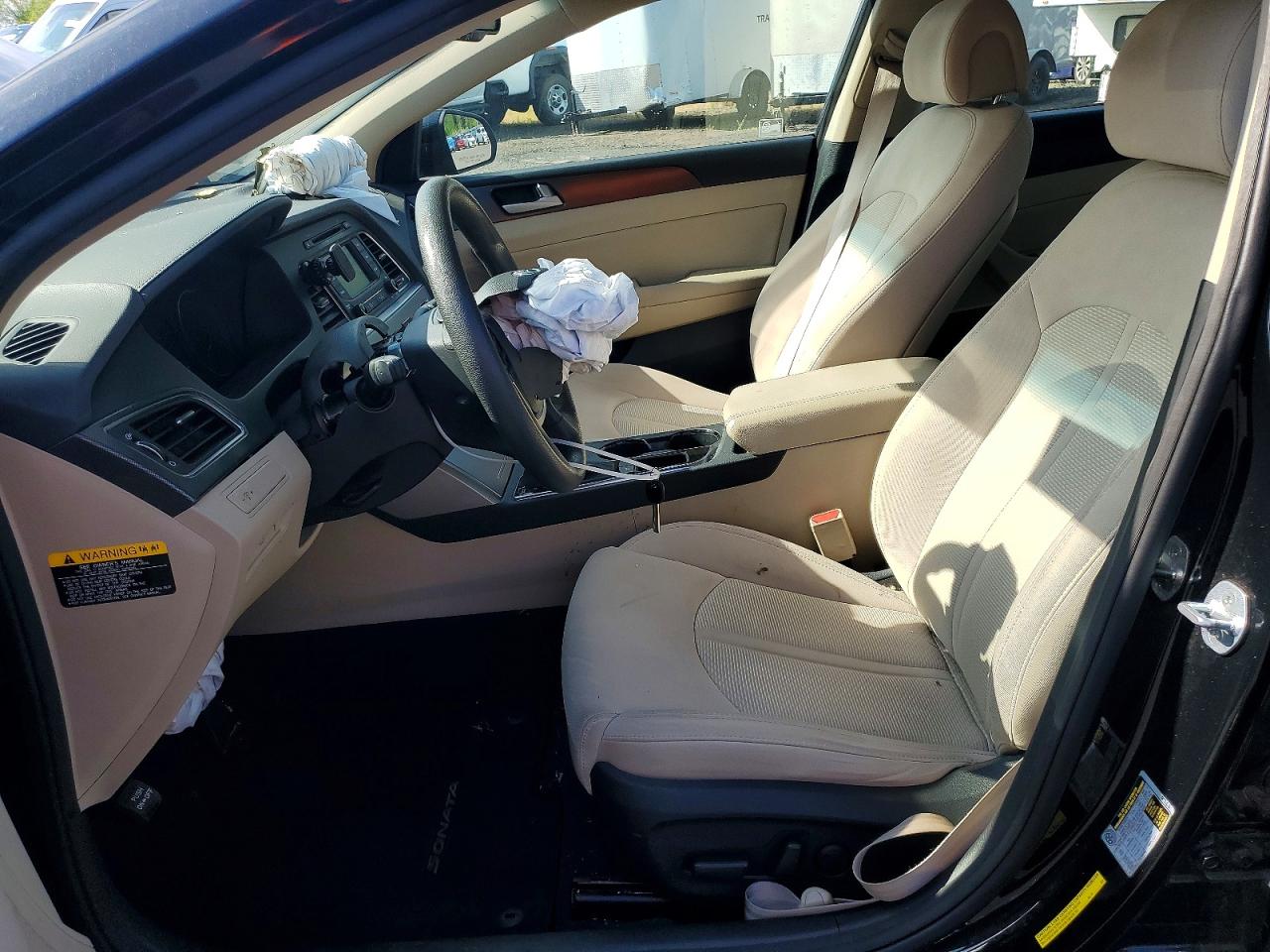 2015 Hyundai Sonata Sport Black vin: 5NPE34AFXFH070429